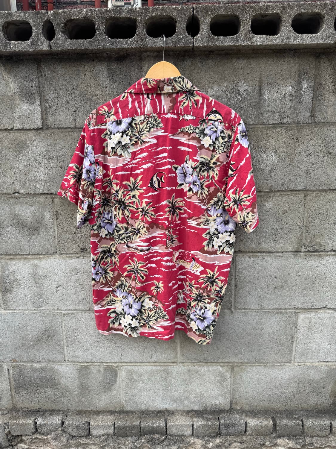 90s hilo hatties 빈티지 오리지널 하와이안 셔츠 L 상품이미지2