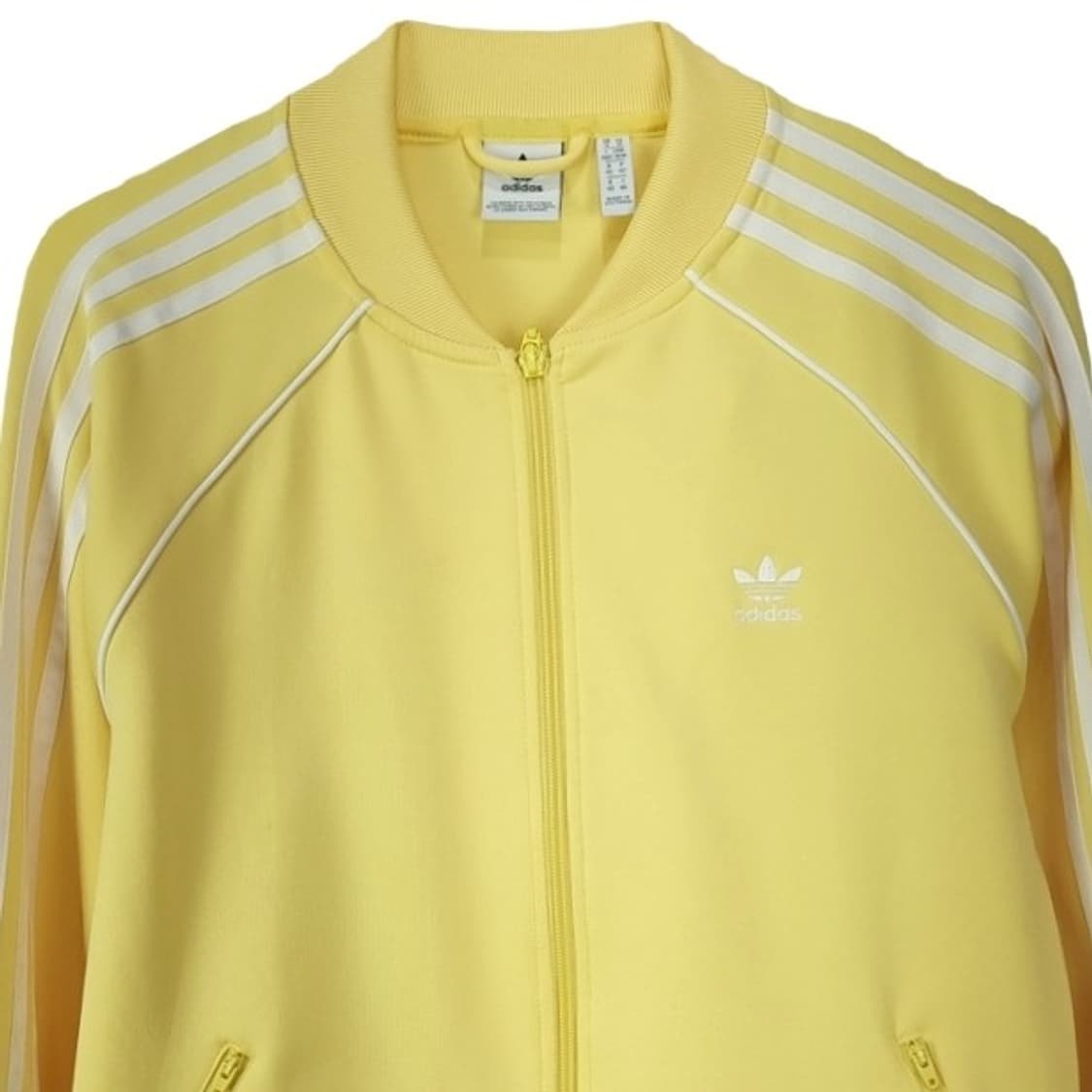 [아디다스] 슈퍼스타 져지 트랙탑 집업 자켓 레몬 M19481 상품이미지4
