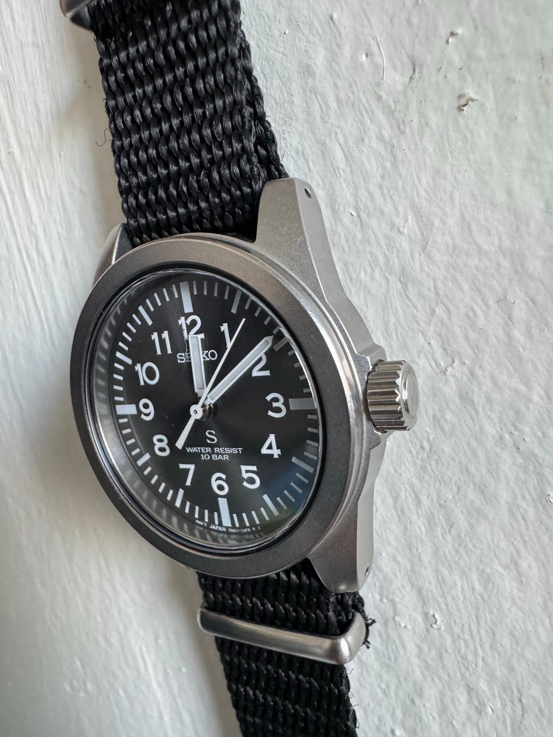 세이코 나노 유니버스 SUS 복각 한정판(300개) 그레이 선레이 상품이미지3