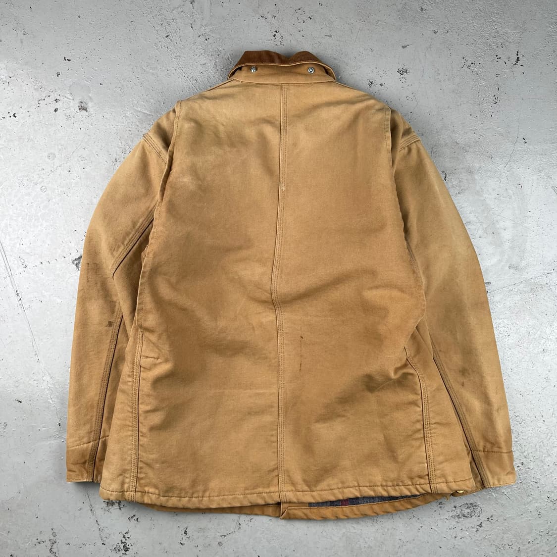 빈티지 칼하트 100주년 블랭킷 라인드 초어 코트 6BLC 상품이미지3