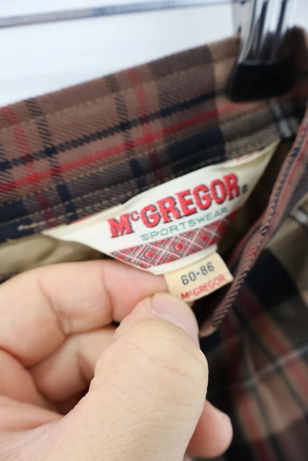 McGREGOR Check Pattern Slacks 상품이미지4