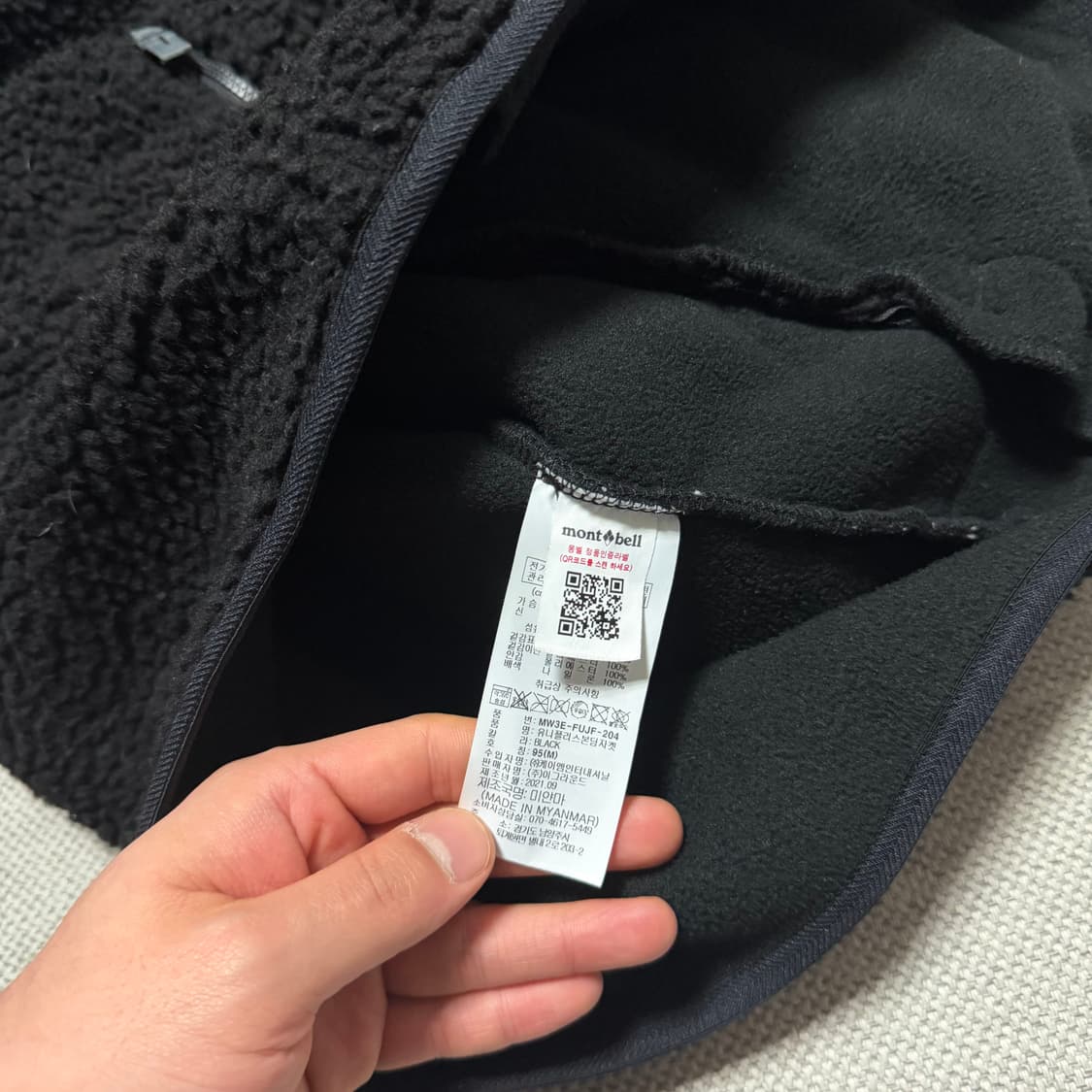 몽벨 플리스 집업 자켓 상품이미지4