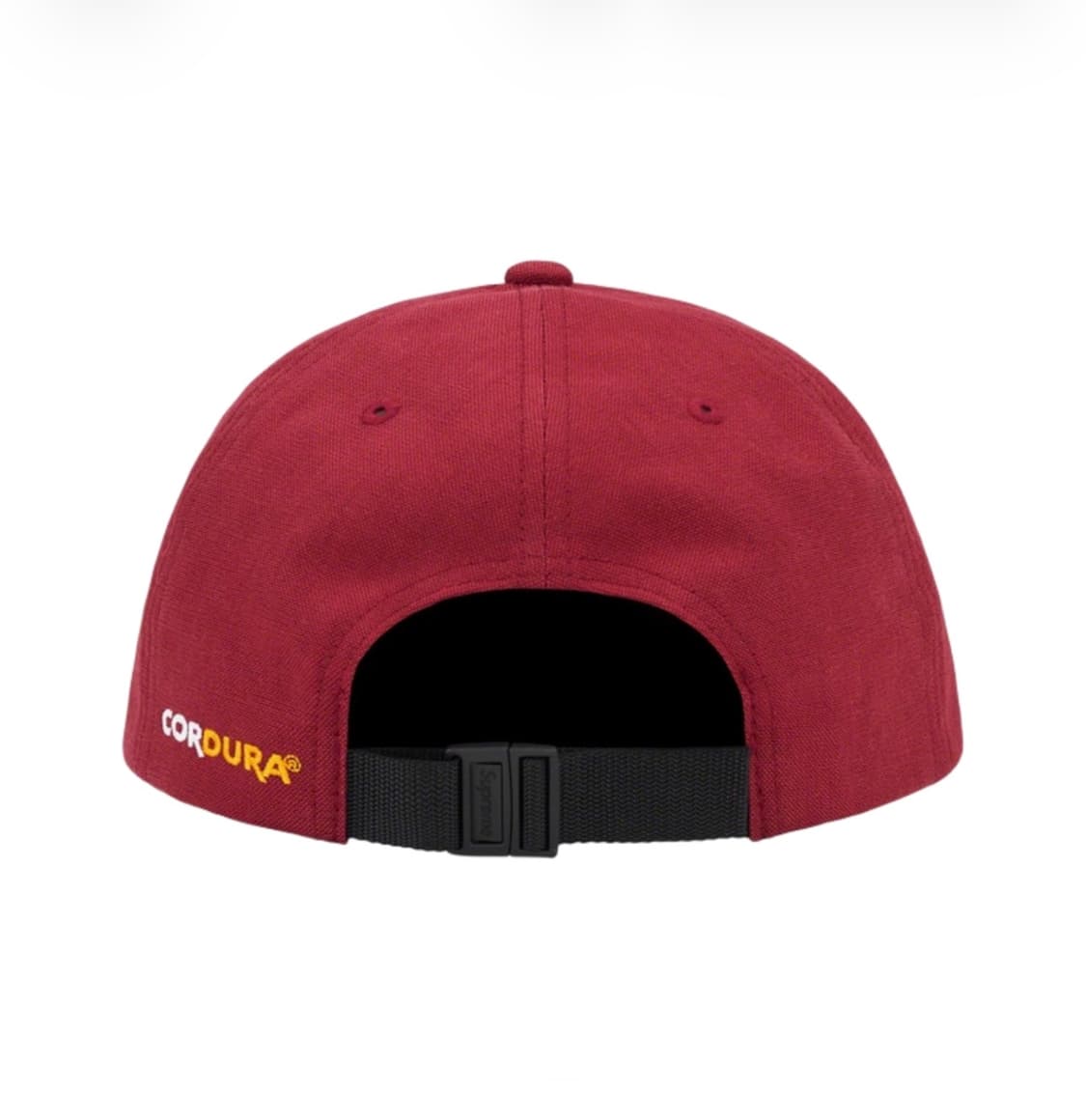 슈프림 코듀라 스몰 박스 6-패널 캡 버건디 (22FW) 상품이미지2