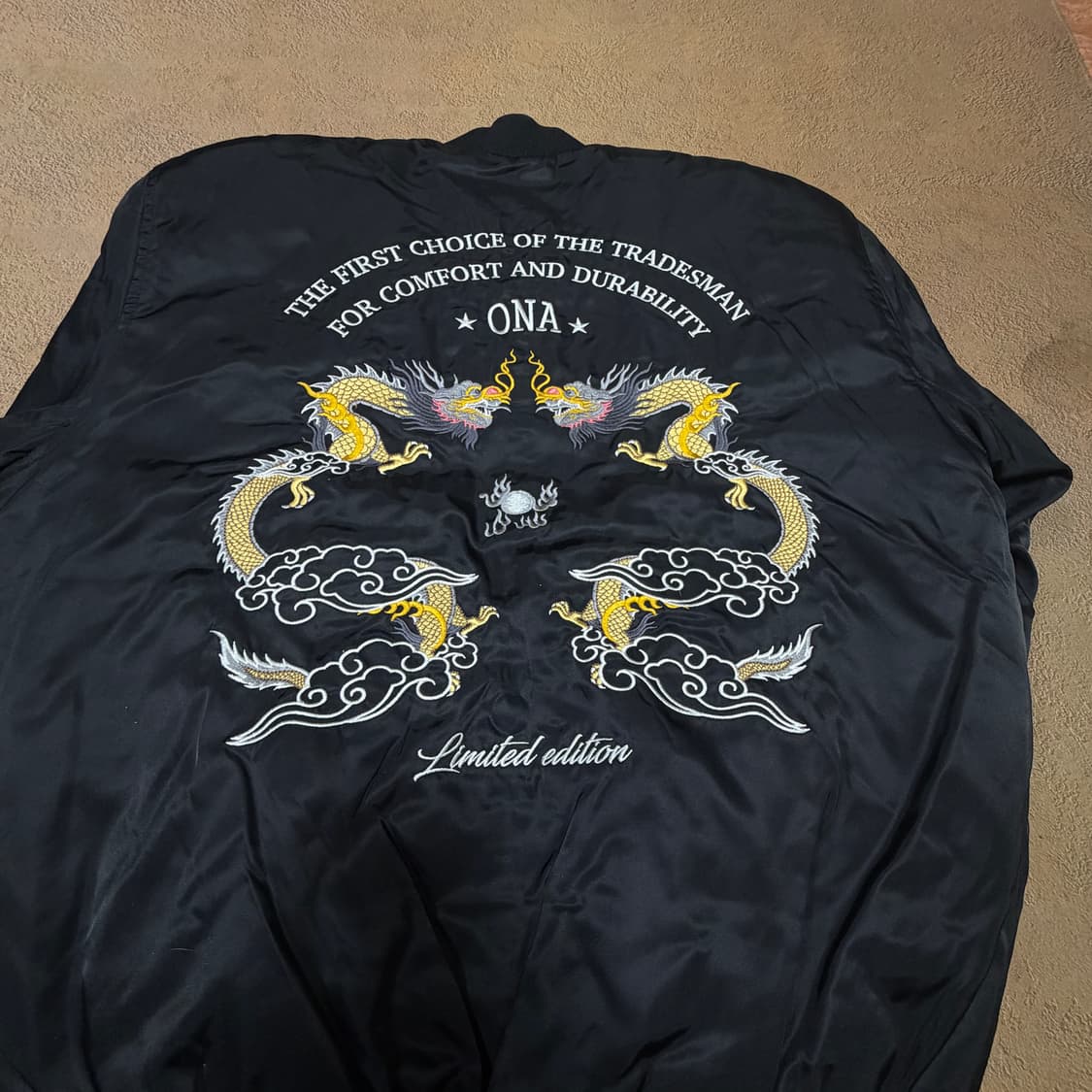 올드&올 용자수 MA-1 점퍼 상품이미지5