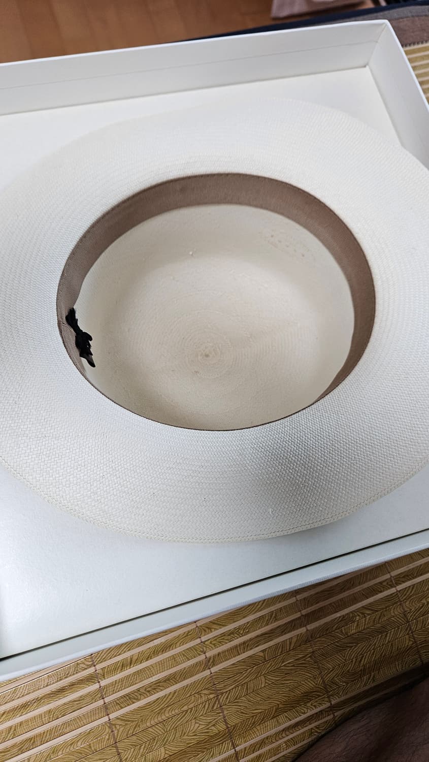 볼사리노 Borsalino 엑스트라 파인 파나마햇 59 Large 상품이미지5