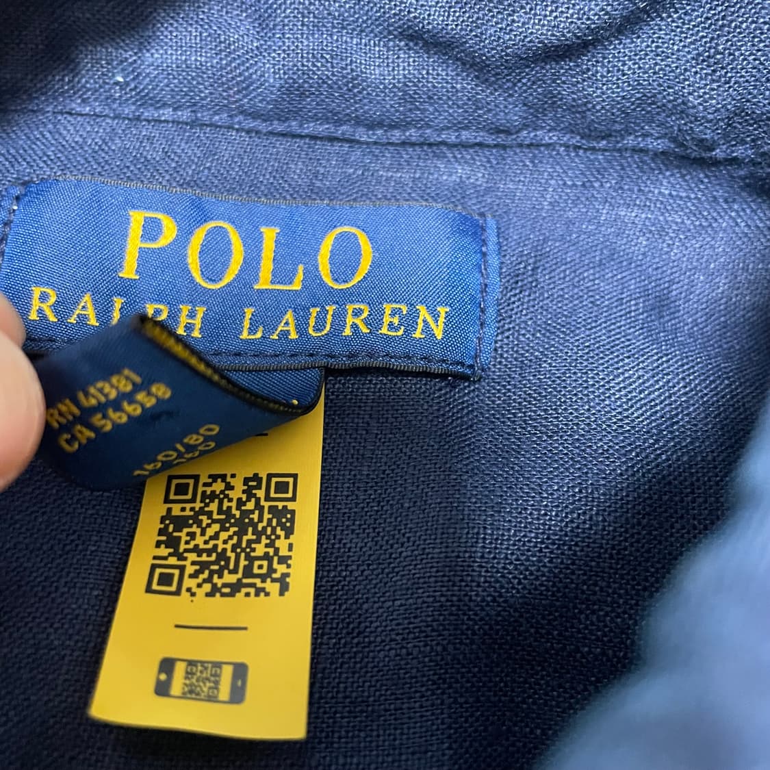 폴로 린넨남방 (여성55) 14-16Y 상품이미지5