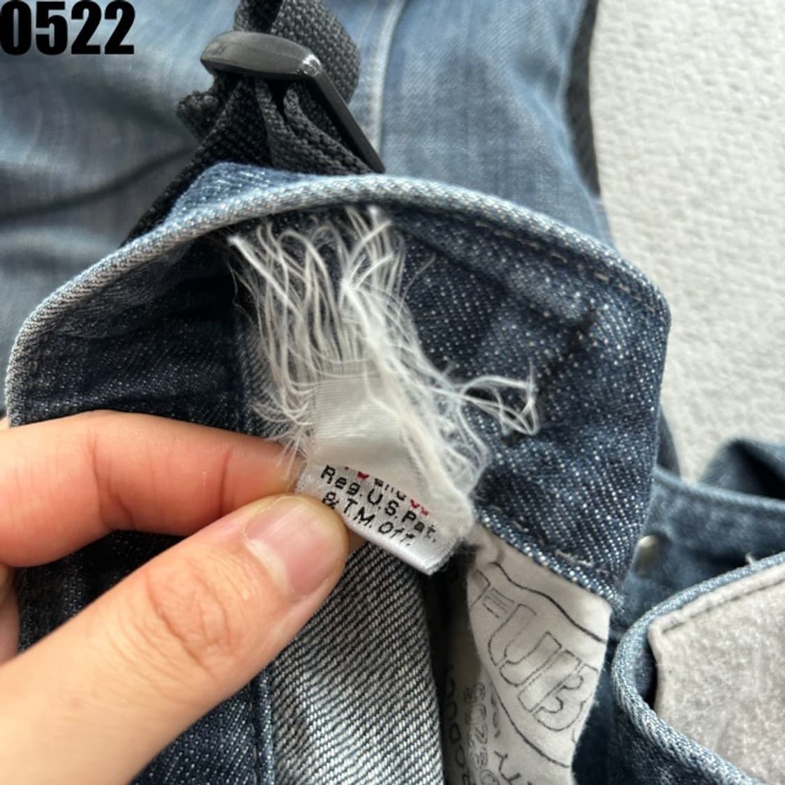 푸부 데님 바지  상품이미지4