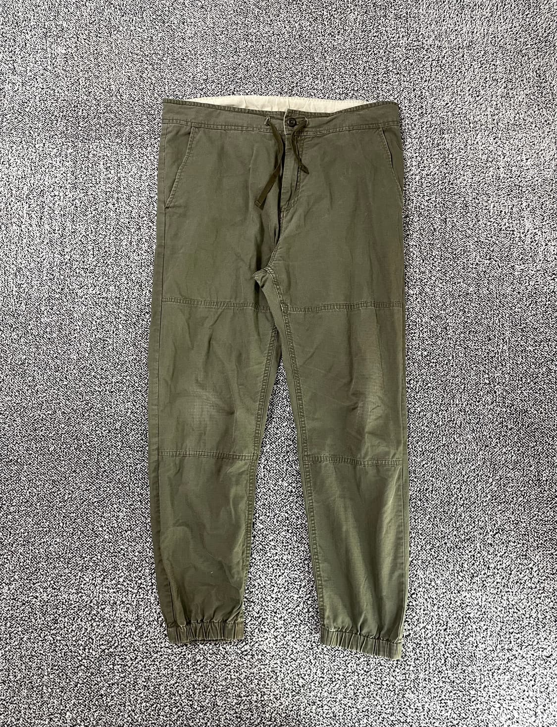 빈티지9. 칼하트 더블니 패치 조거 팬츠 워크팬츠 바지 카키 상품이미지1