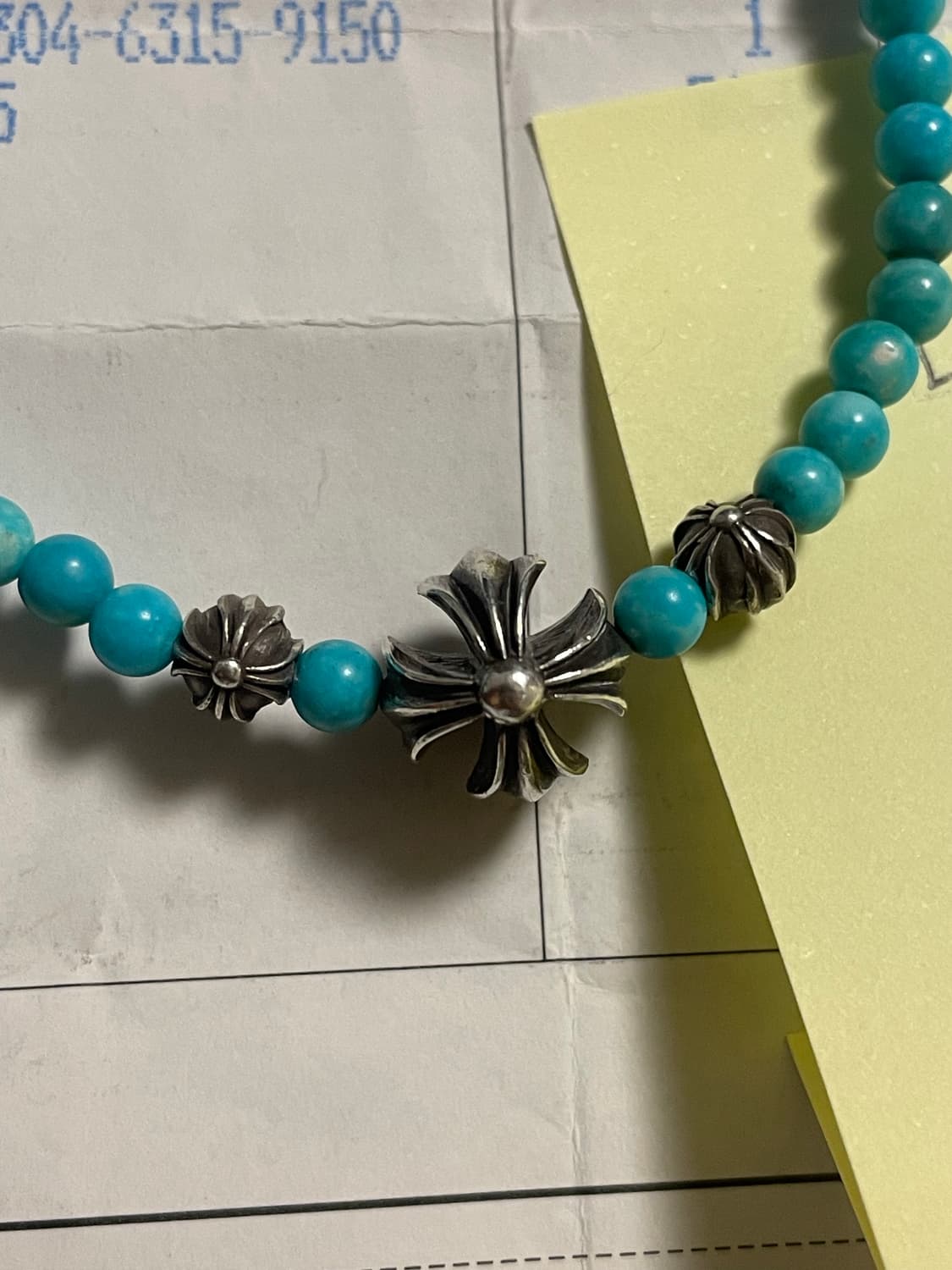 크롬하츠 비즈15 4미리 비즈팔찌 상품이미지2