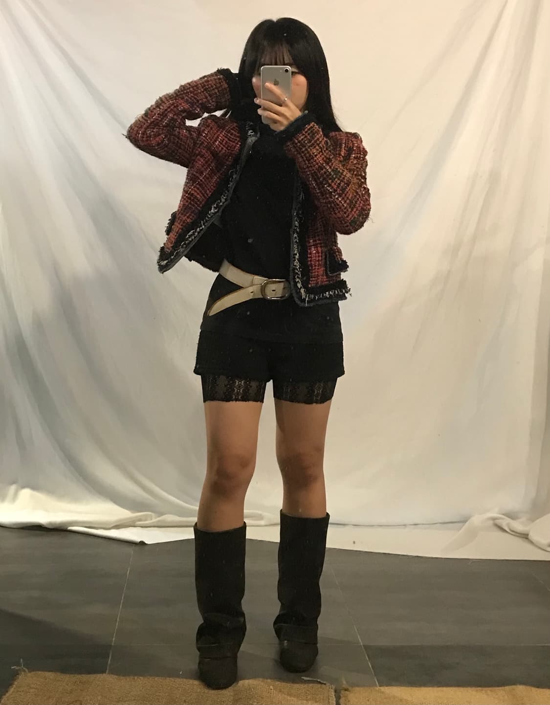 Benetton tweed jacket  상품이미지8