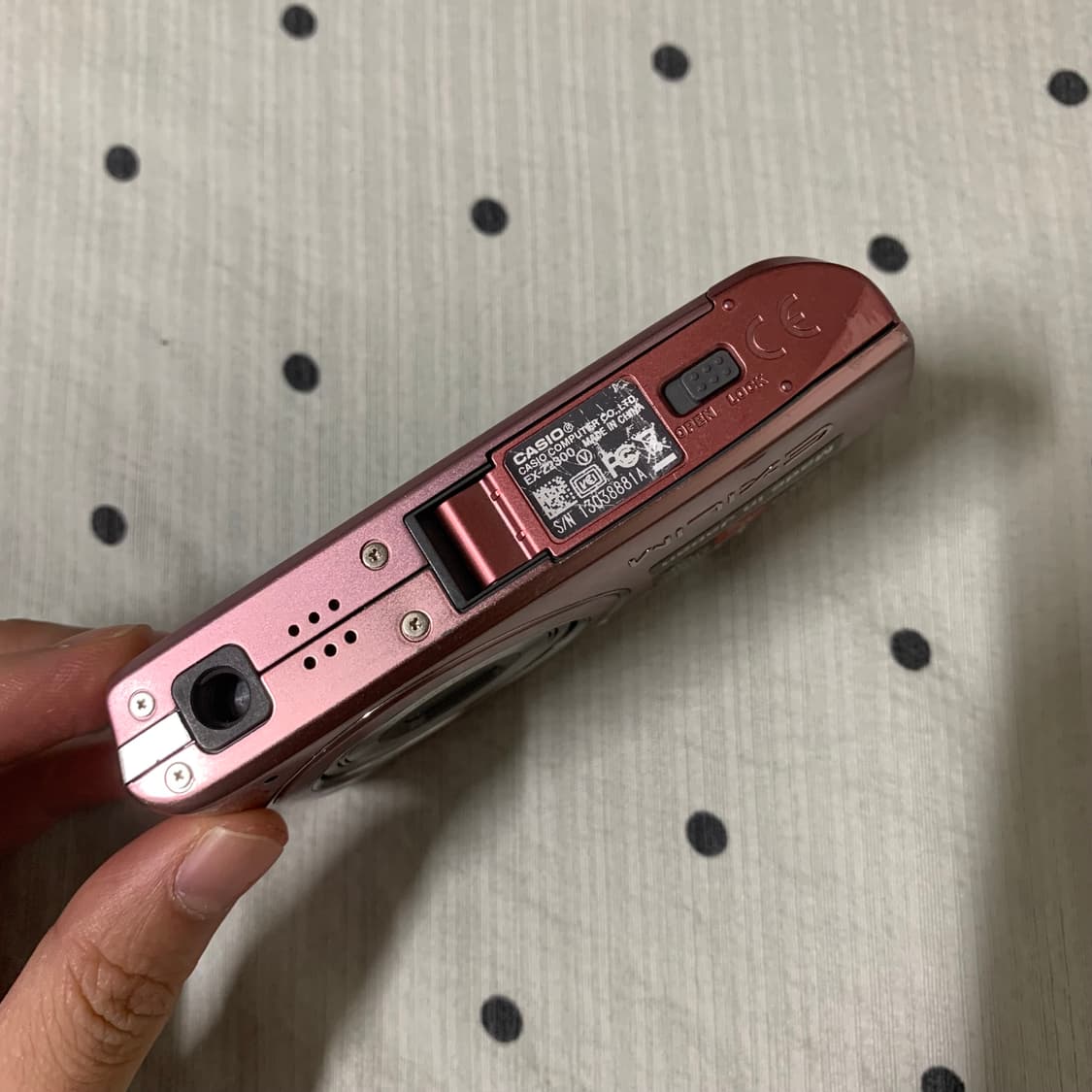 카시오 엑슬림 Z2300 빈티지 카메라  상품이미지5