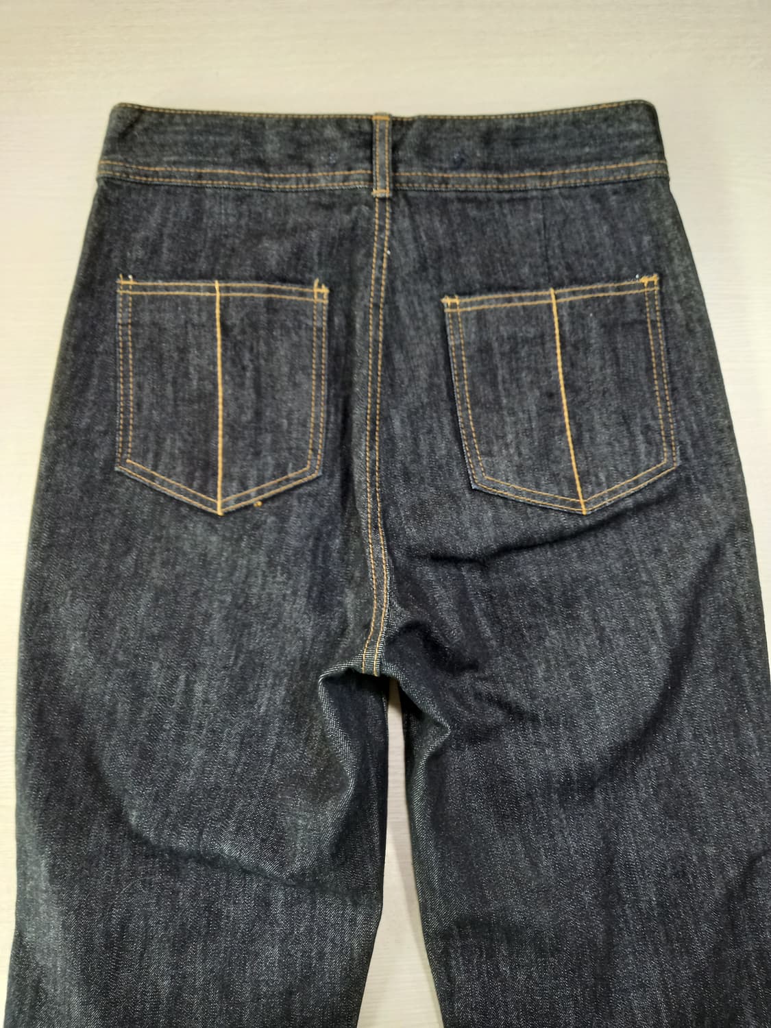 28 J.BASTING Kor 하이웨이스트 테이퍼드 진청 28-912 상품이미지4