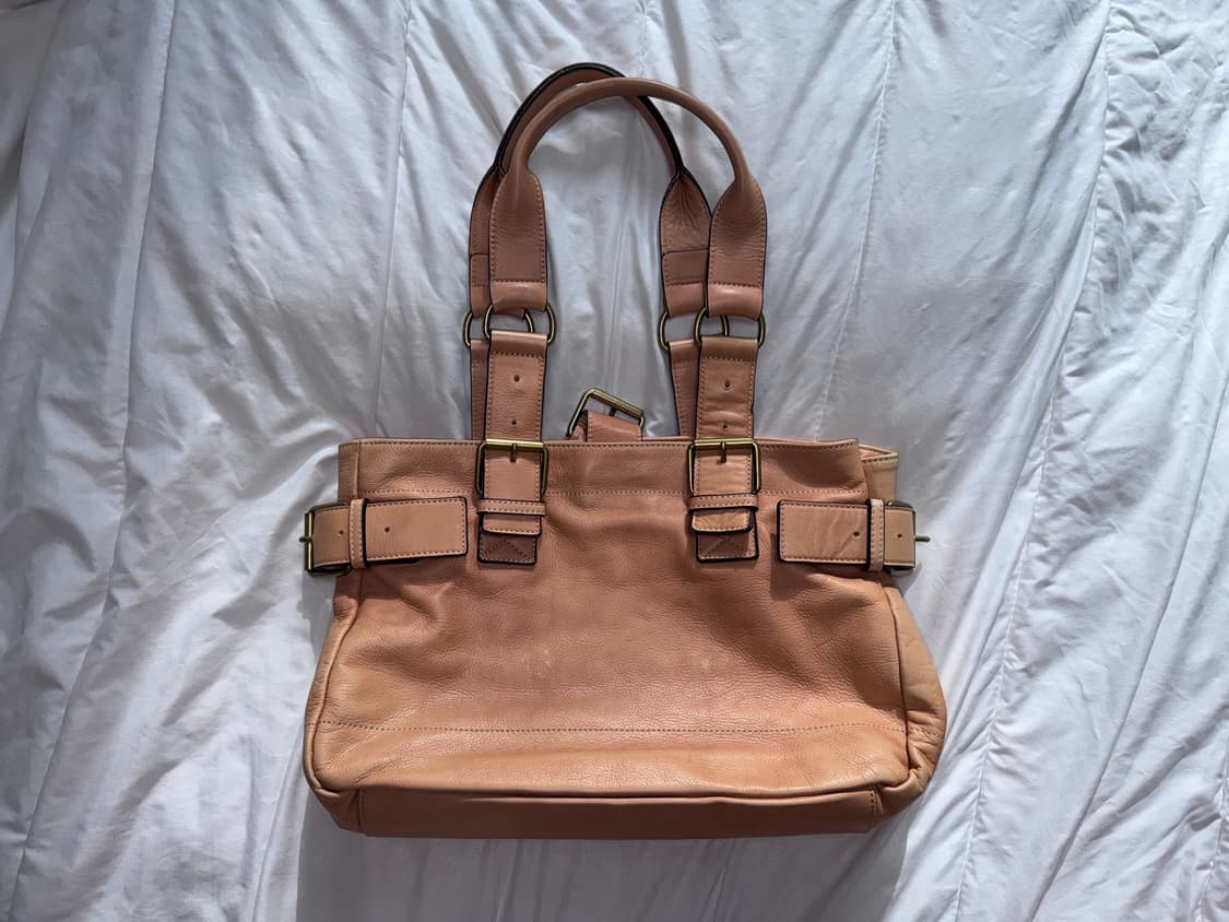 비비안웨스트우드 빈티지 살몬 토트백 숄더백 상품이미지6