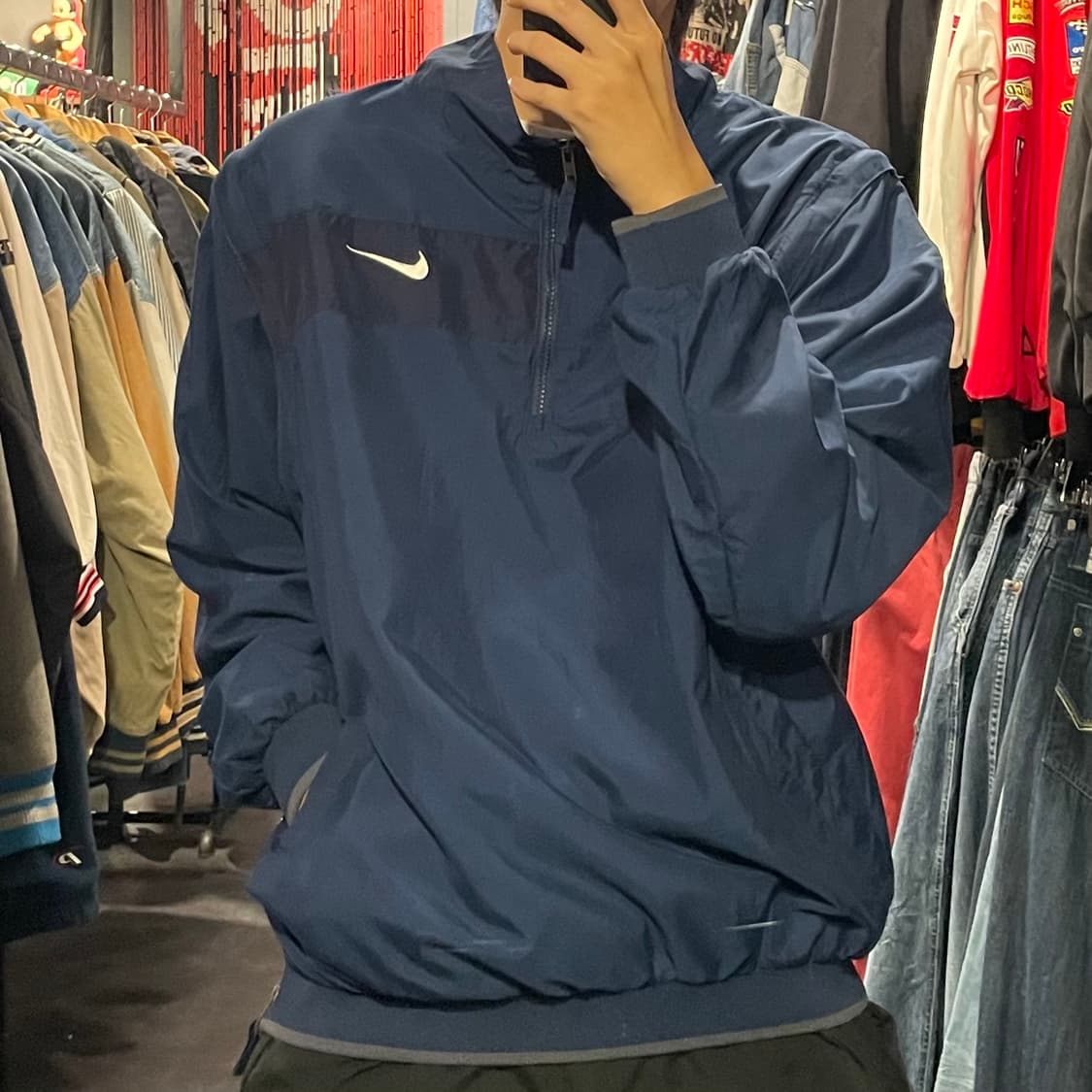 [IM] NIKE 나이키 네이비 웜업(조끼 가능) 상품이미지3