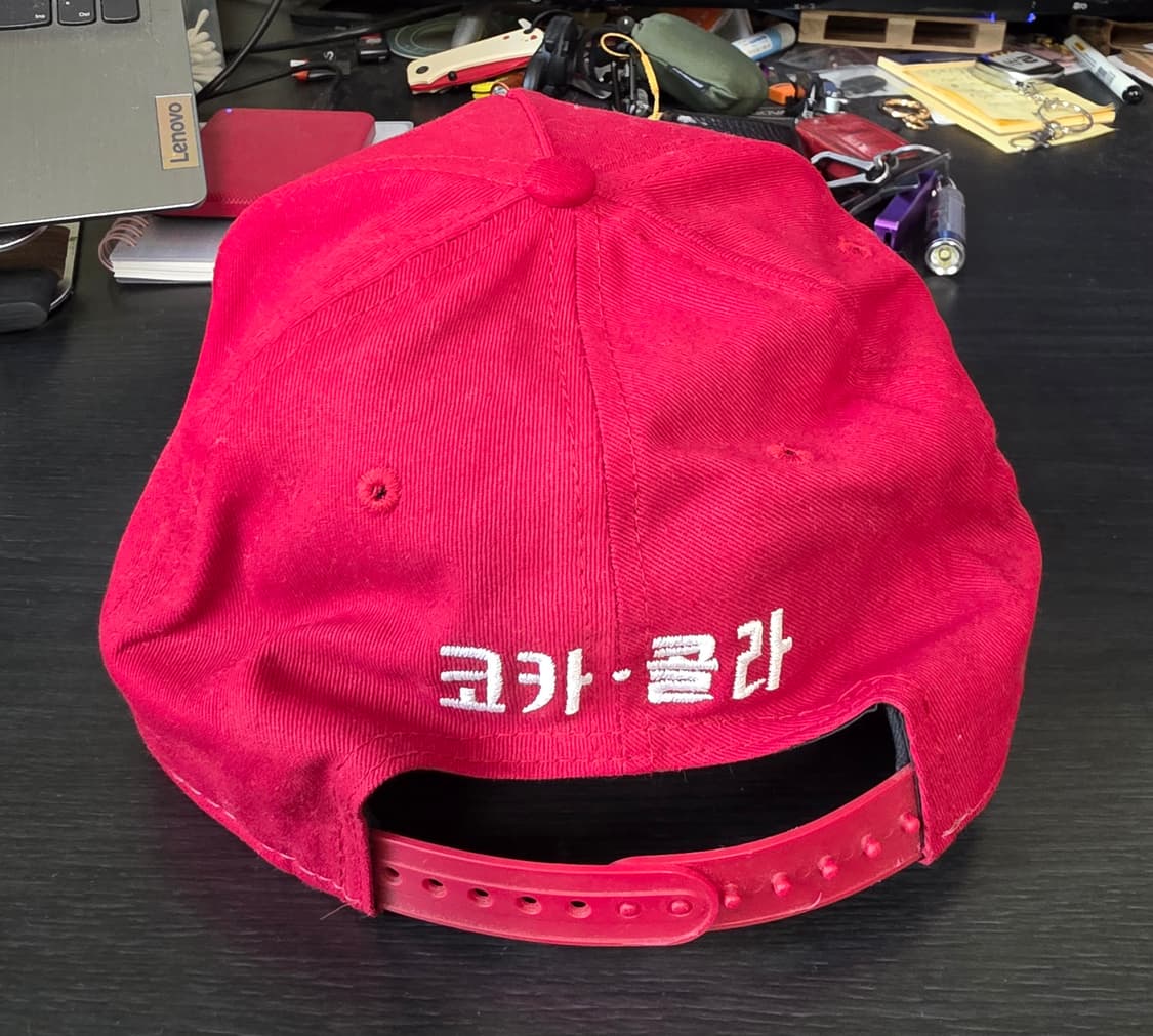 코카콜라 X 뉴에라 콜라보 캡모자 M-L 상품이미지3