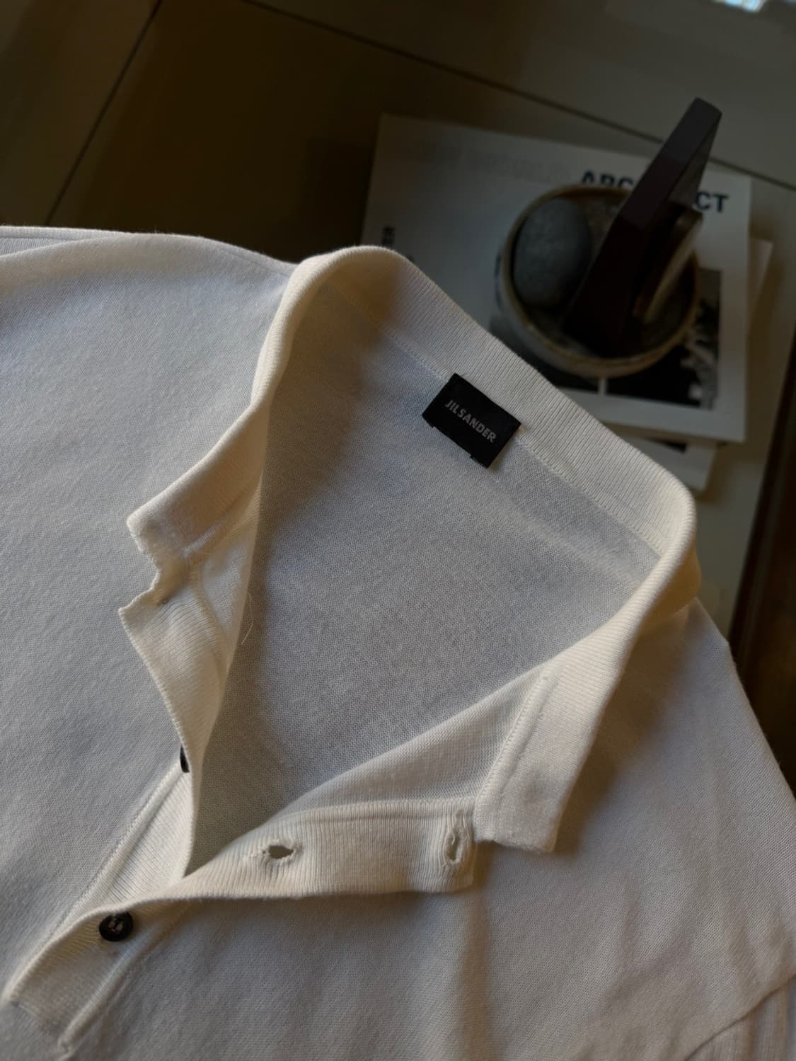 질샌더 헨리넥 니트 100 상품이미지9