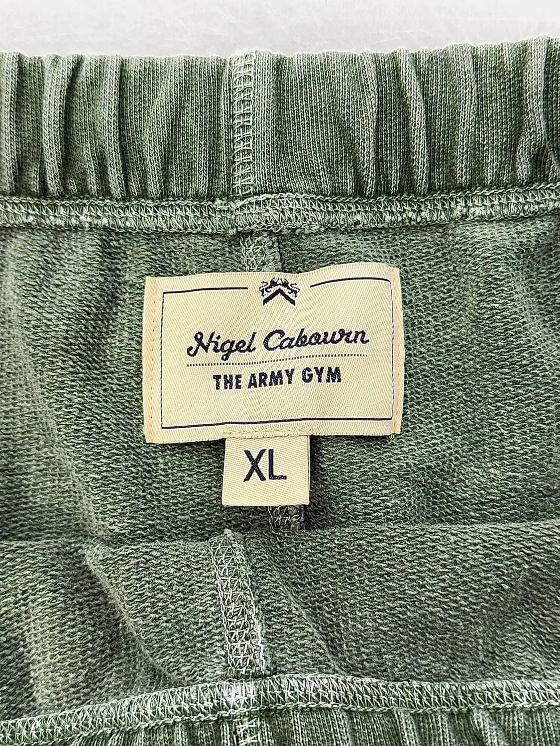 나이젤 카본 피그먼트 다잉 아미 애로우 로고 스웨트 조거 팬츠 상품이미지7