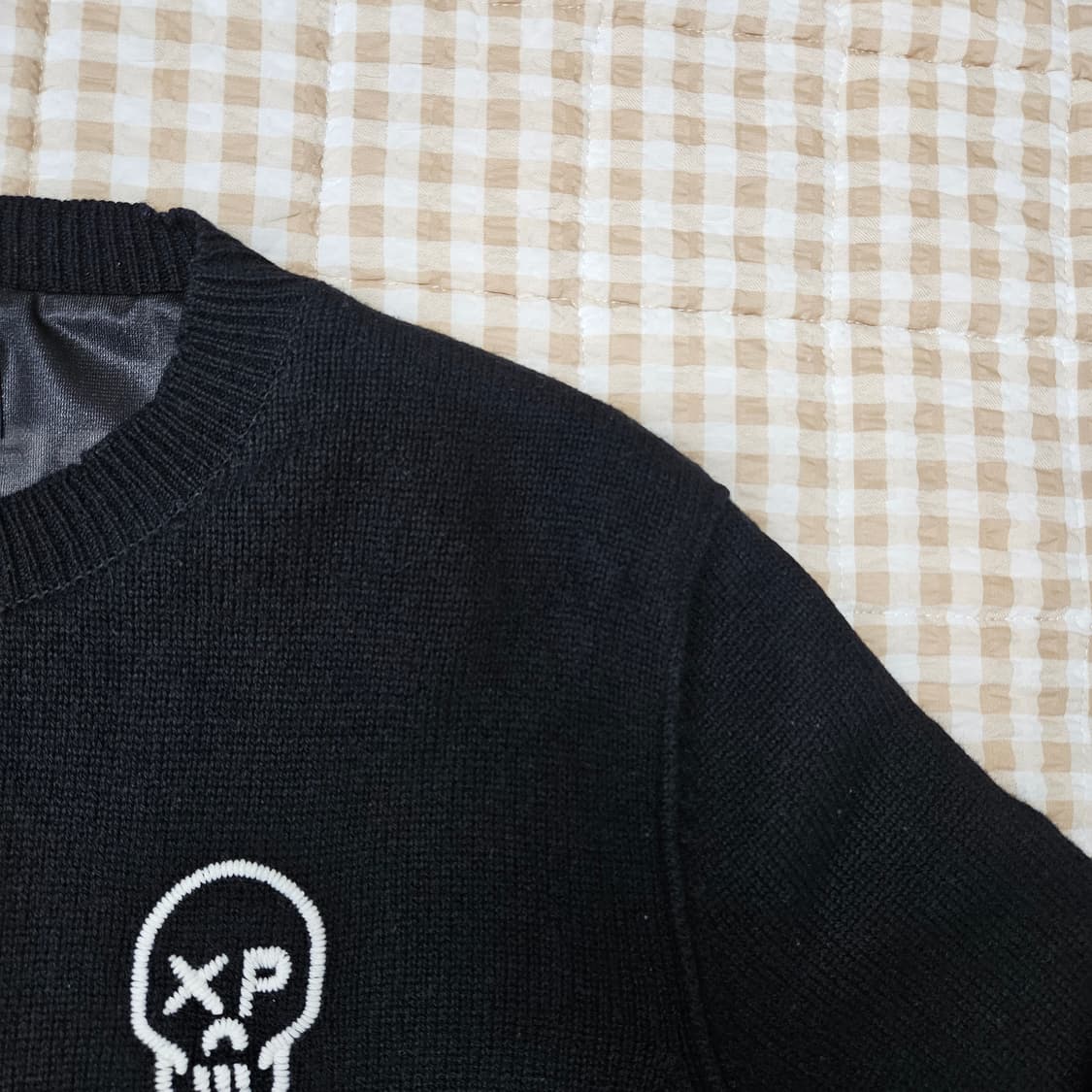 파리게이츠 방풍 울 캐시미어 스웨터 남자100 상품이미지3