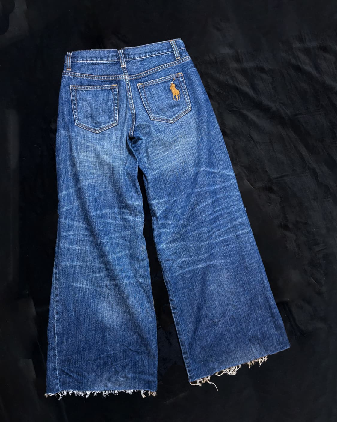 일본빈티지 Polo Ralph Lauren 빅포니 포켓진 상품이미지4