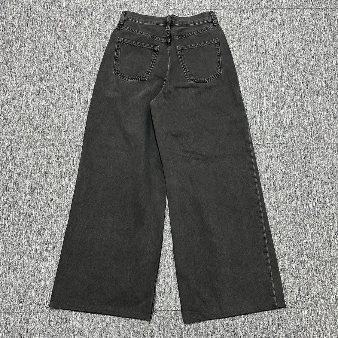 Cos 코스 팬츠 바지 TIDE 진 와이드 타이드 진 청바지 워시드블랙 상품이미지7