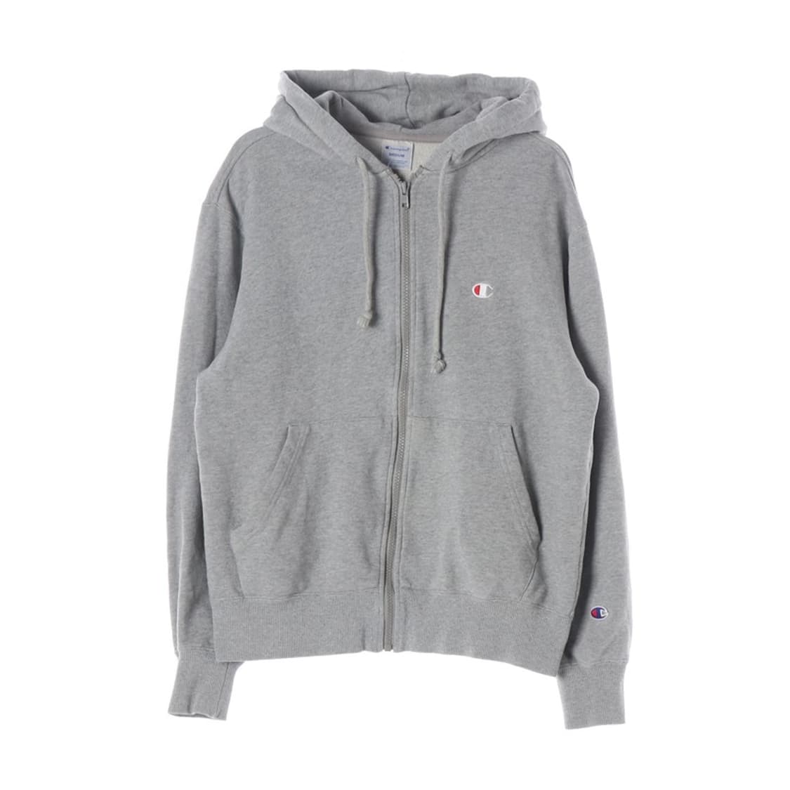 챔피온 재팬라인 스몰로고 후드 집업 상품이미지1