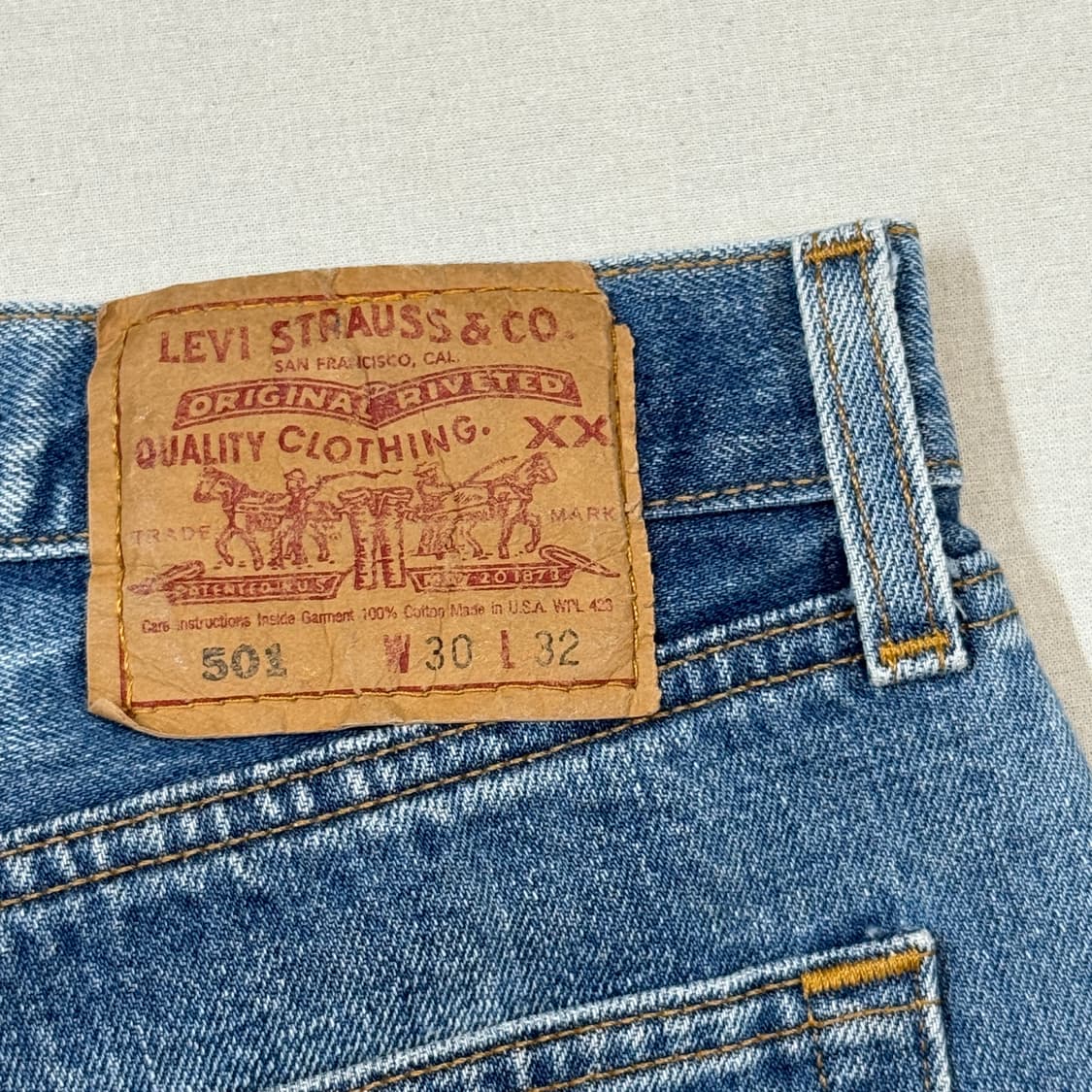 28inch) 리바이스 USA 00s 501 데님 청바지 상품이미지3