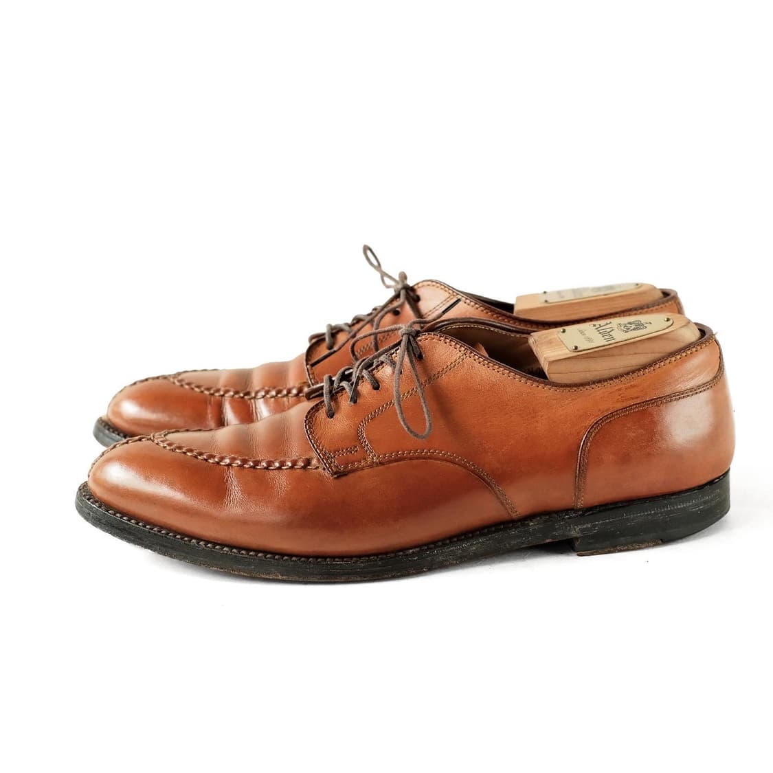 알든 962 9D NST 카프 더비슈즈 탄 상품이미지6