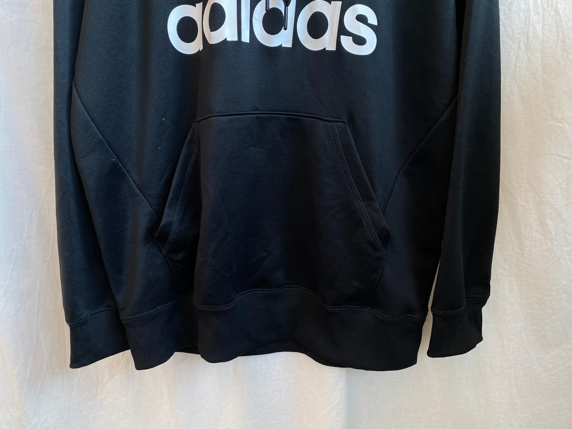 ADIDAS 블랙 후드맨투맨(M) 상품이미지4