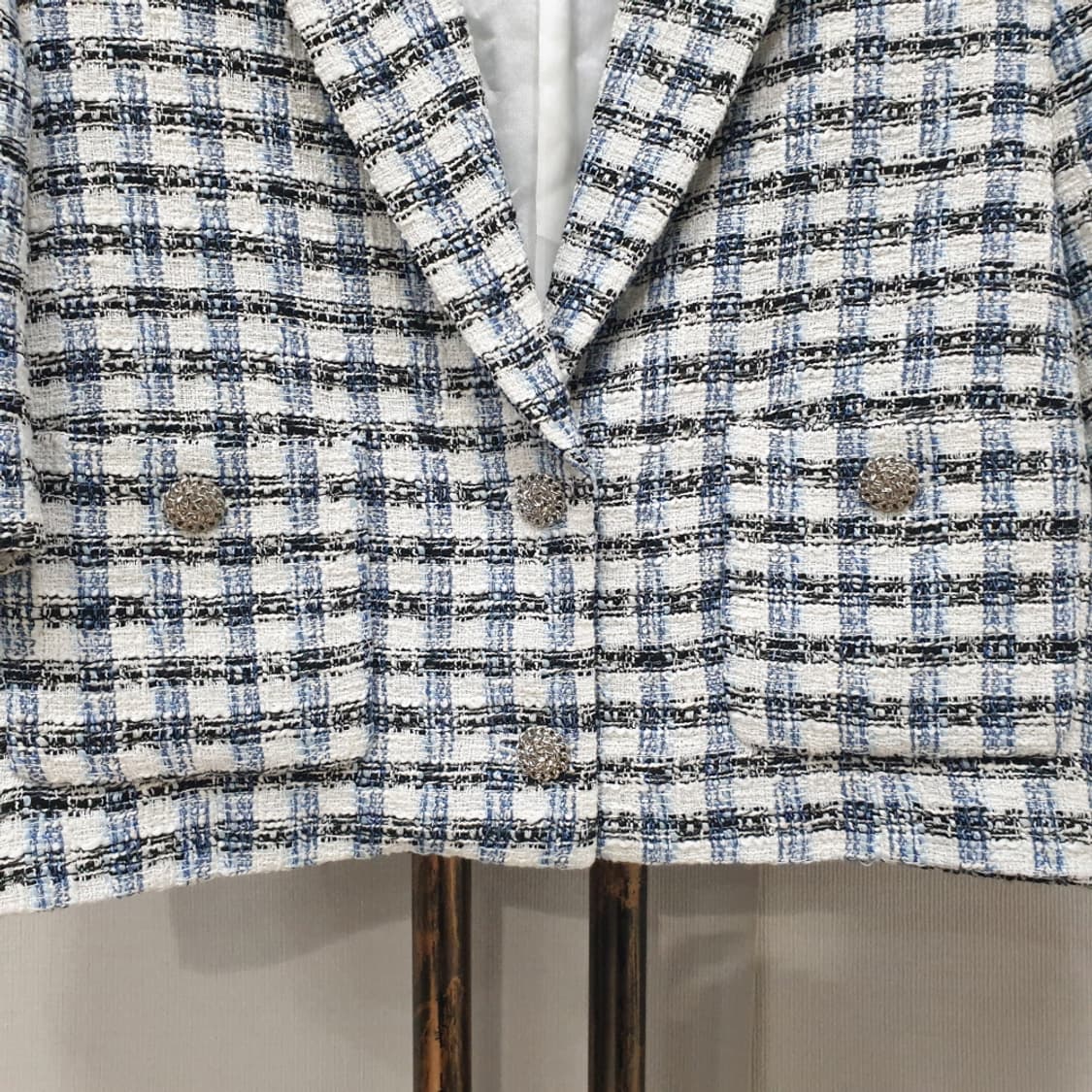 ZARA 자라 크롭 트위드자켓 S 상품이미지3