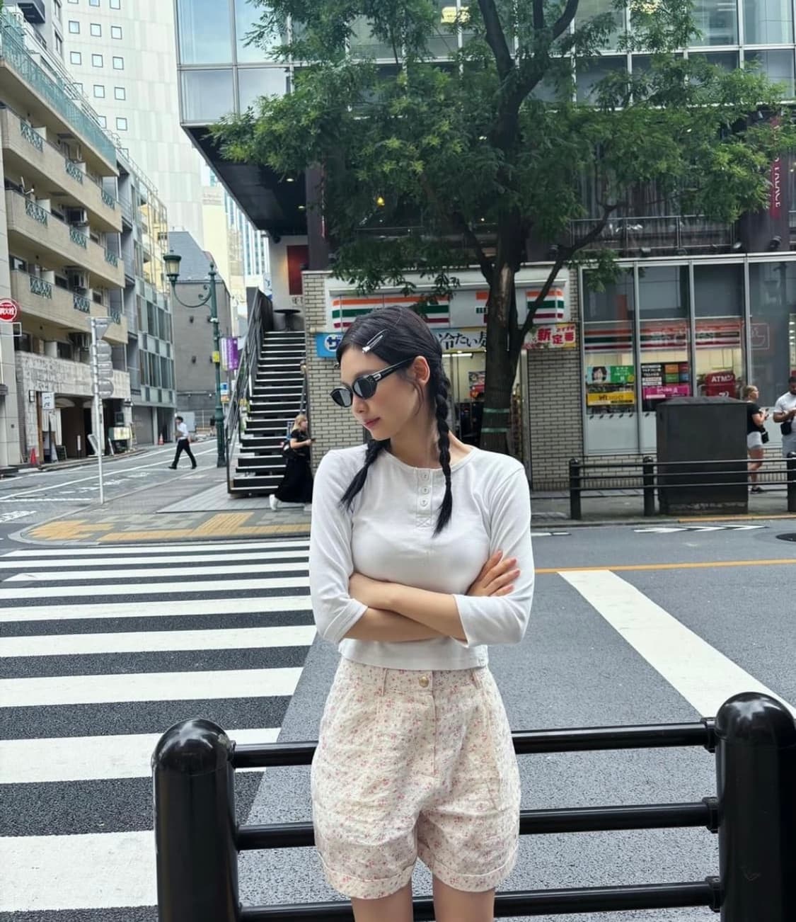 글로니 3/4 버튼티  상품이미지4