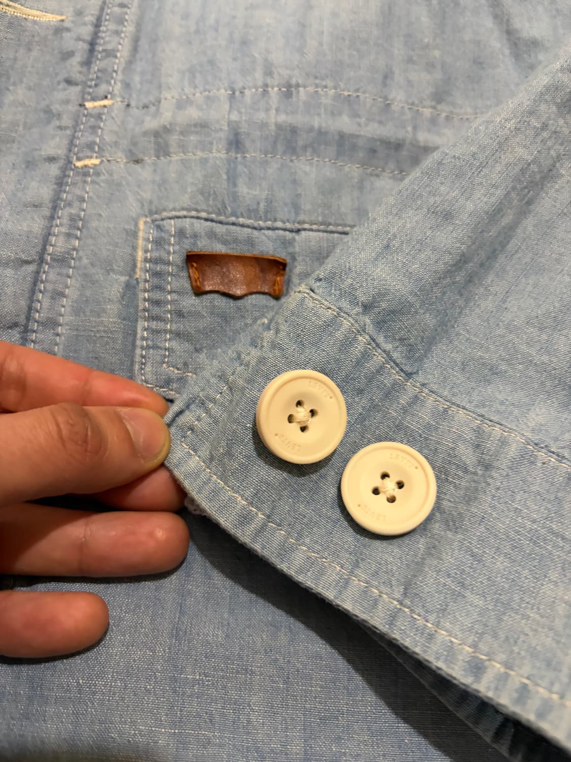 M) 리바이스 데님 후드 자켓 M-51 상품이미지4