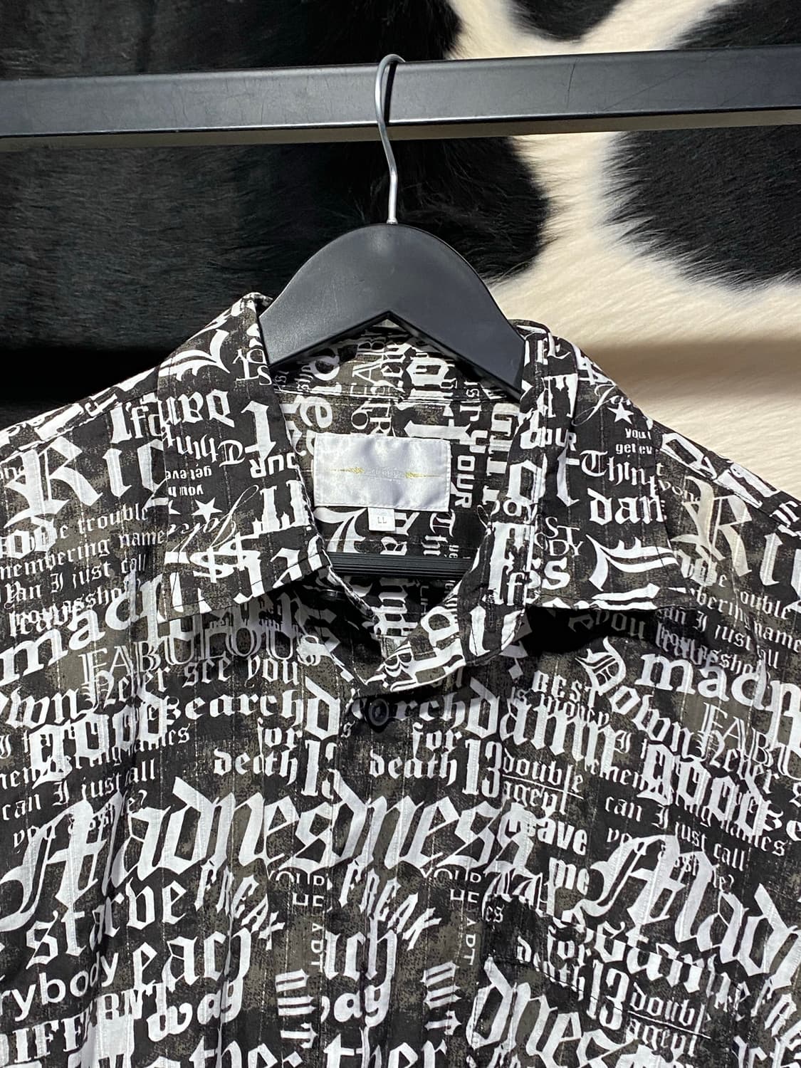 Additive 레터링 셔츠 상품이미지3