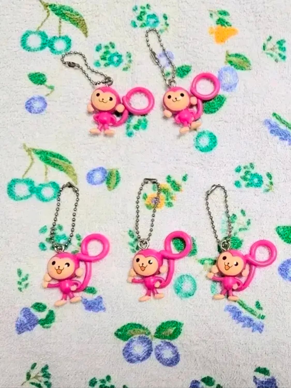 일본 고전 빈티지 핑키몽키 고전 키링 스트랩 원숭이키링  상품이미지1