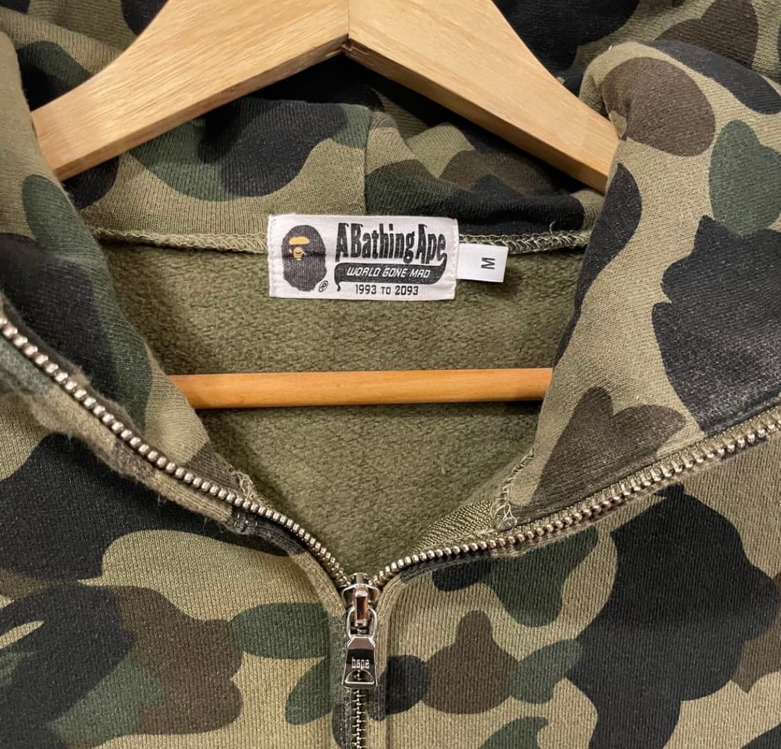 베이프 타이거 녹계 샤크 m 상품이미지3