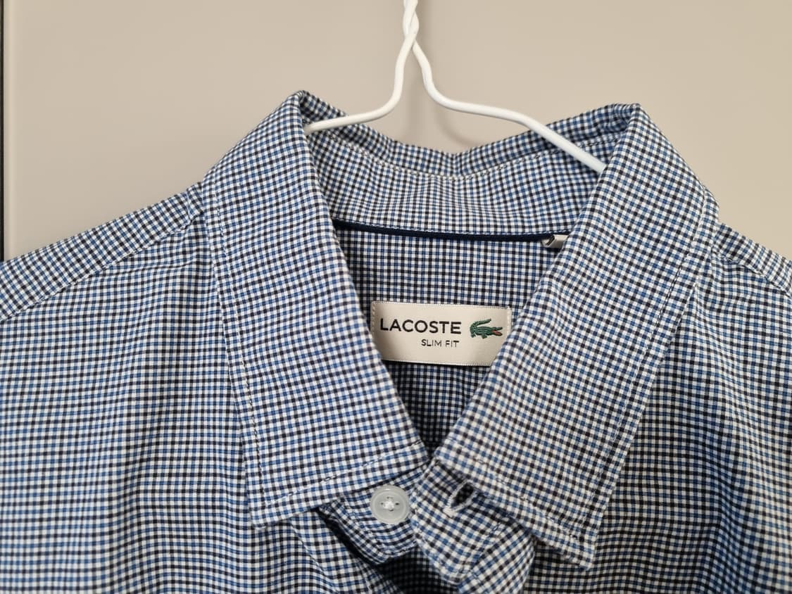 라코스테 체크셔츠 40 상품이미지1