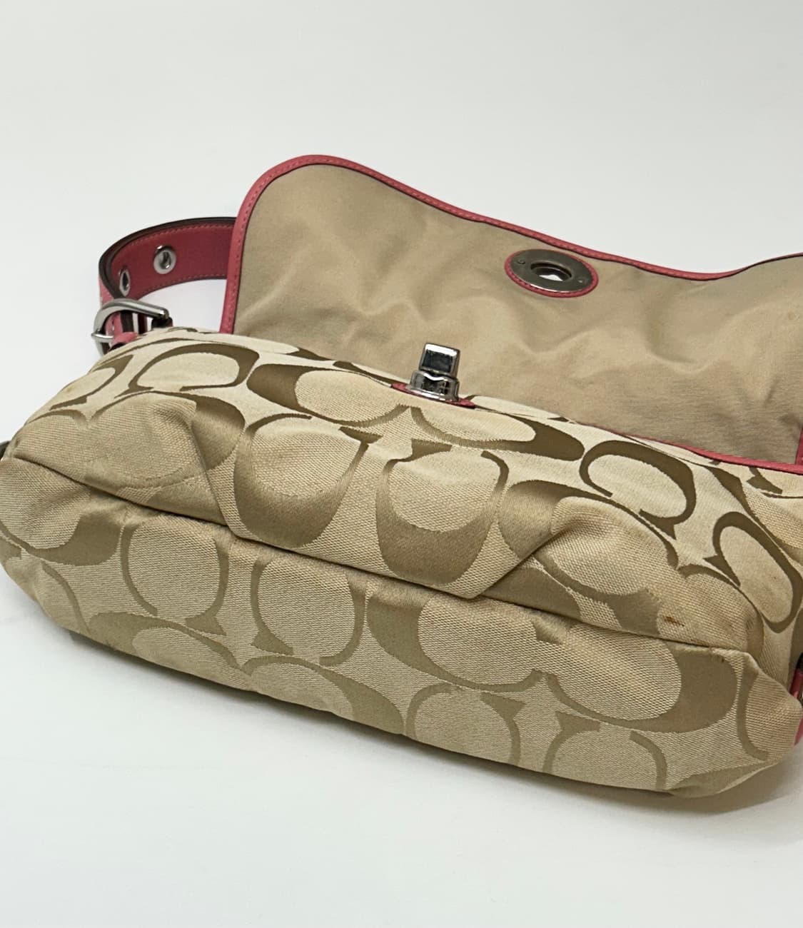 Coach 코치 시그니처 캔버스 숄더백  상품이미지6