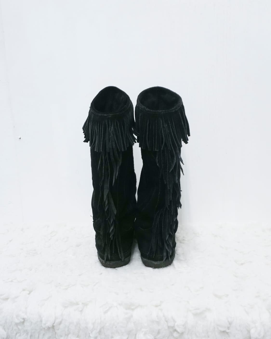 DIESEL fringe suede mid boots 상품이미지2