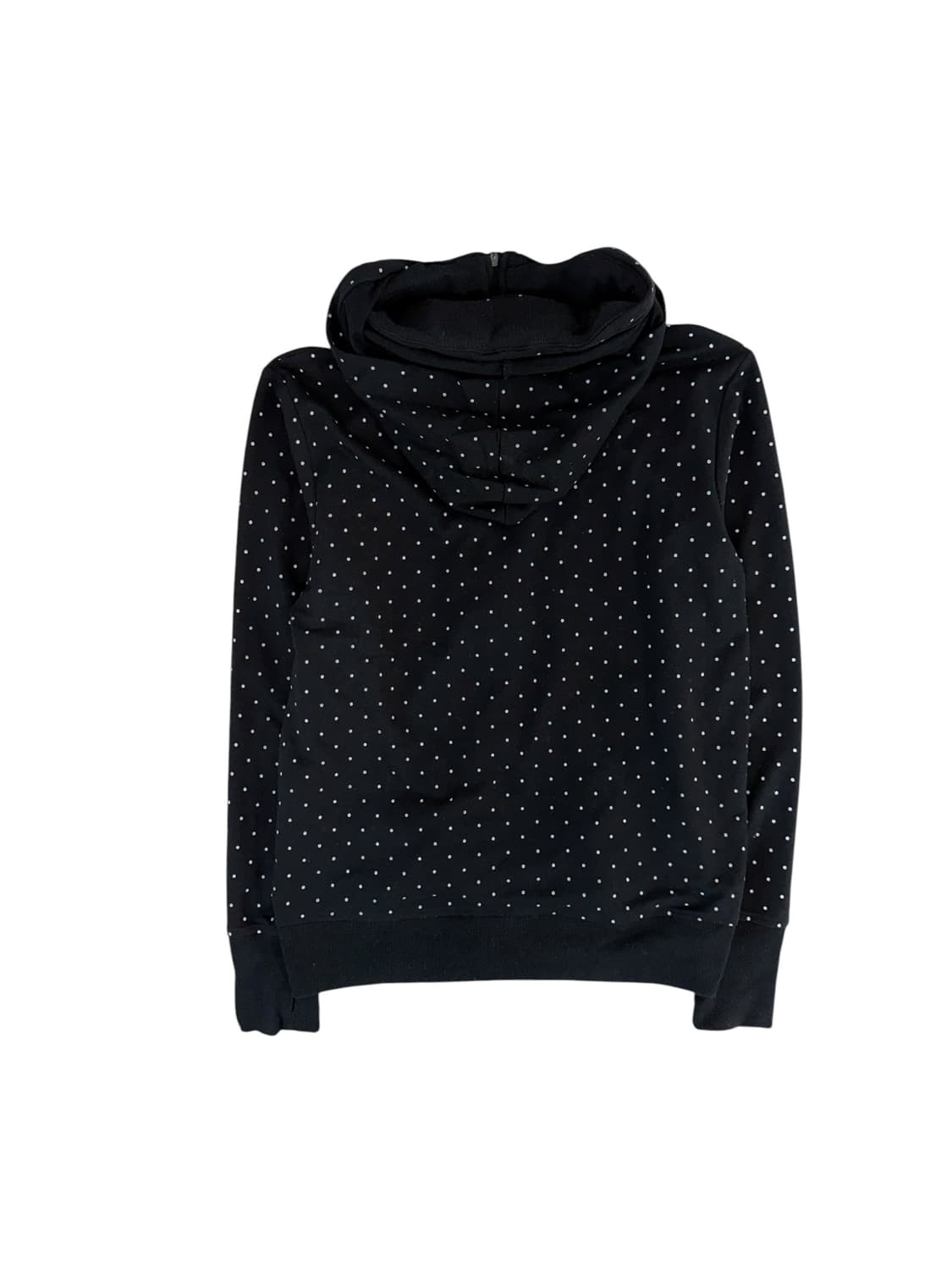 빈티지 도트 후드집업 L 상품이미지2