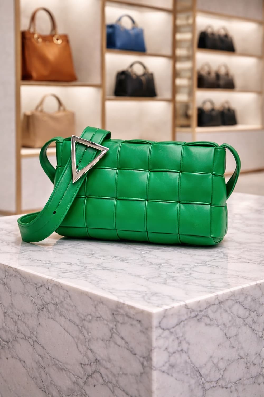 [S급] 보테가베네타 레더 패딩 카세트백 판매합니다!!! 상품이미지1