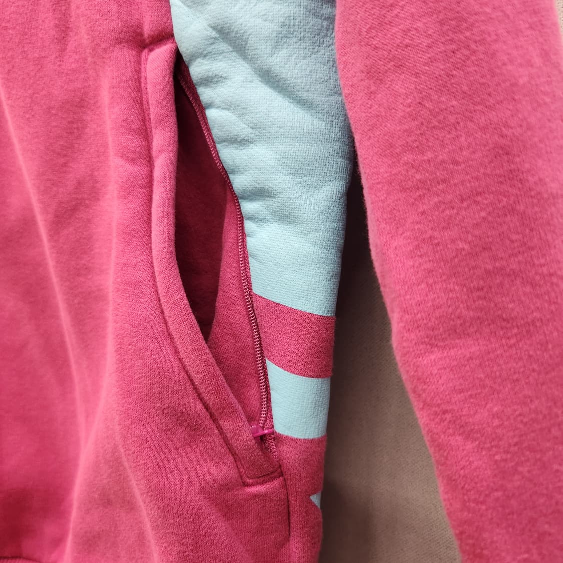 아디다스 ST 트레포일 후드티(밑끈 쪼임) S 상품이미지4