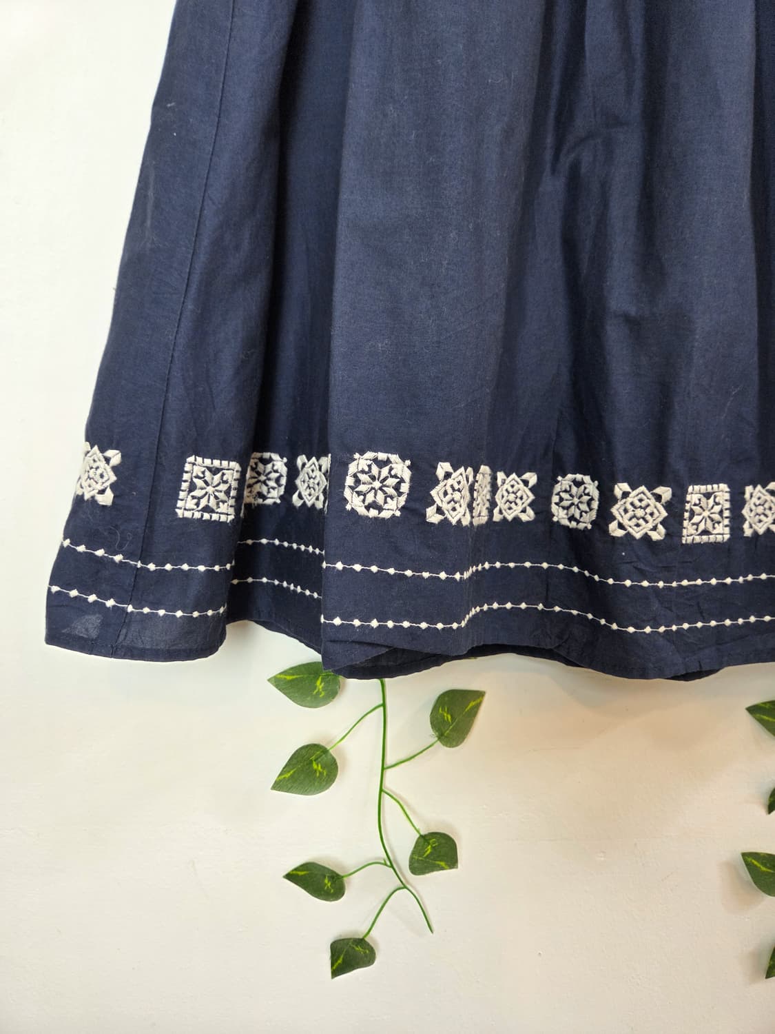 ehka sopo 미디 자수 스커트 상품이미지3