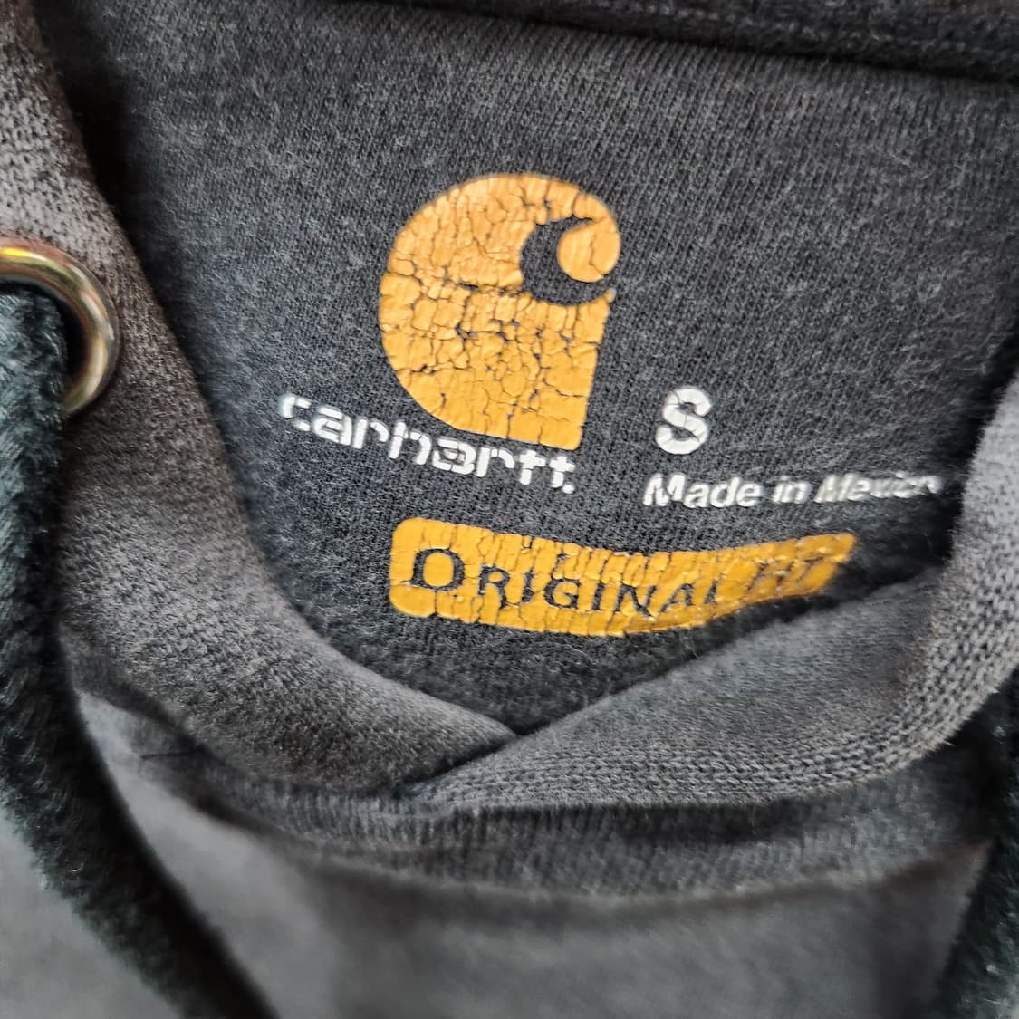 칼하트 로고 후드티 S(L) 상품이미지5