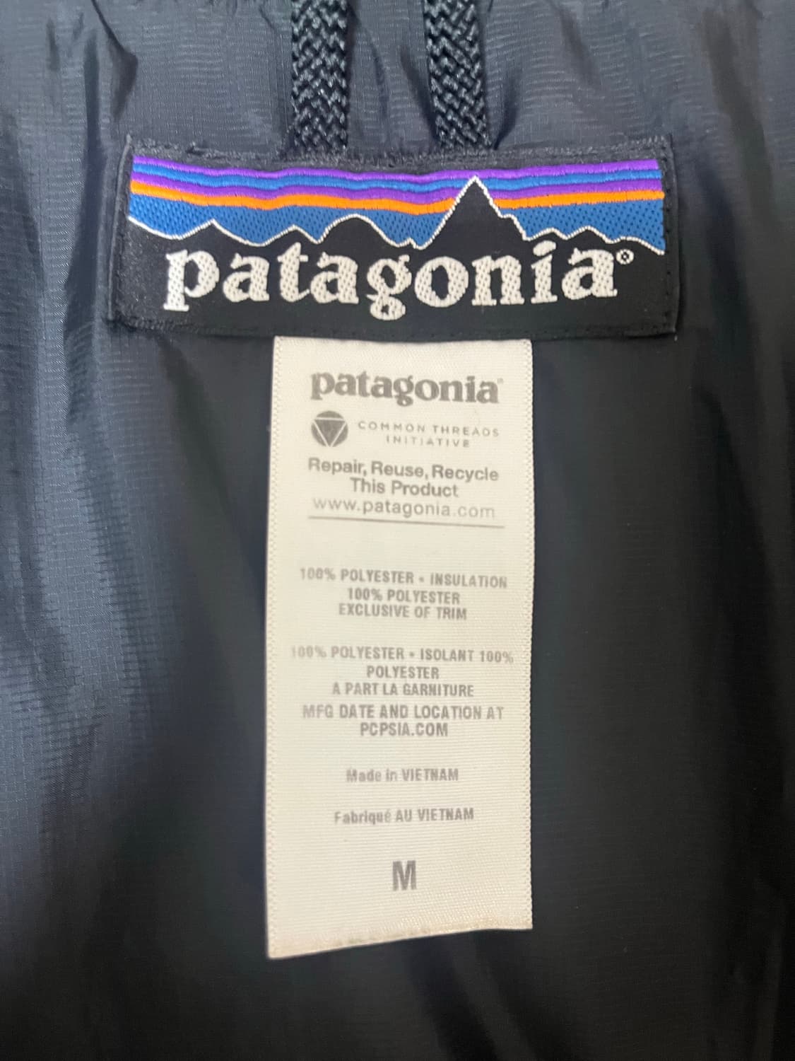 파타고니아 다스파카 블랙 M 상품이미지5