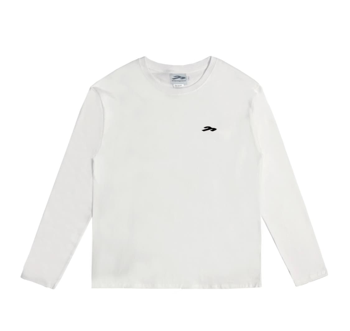 탄산마그네슘 드라이어 프리 롱슬리브 화이트 상품이미지1