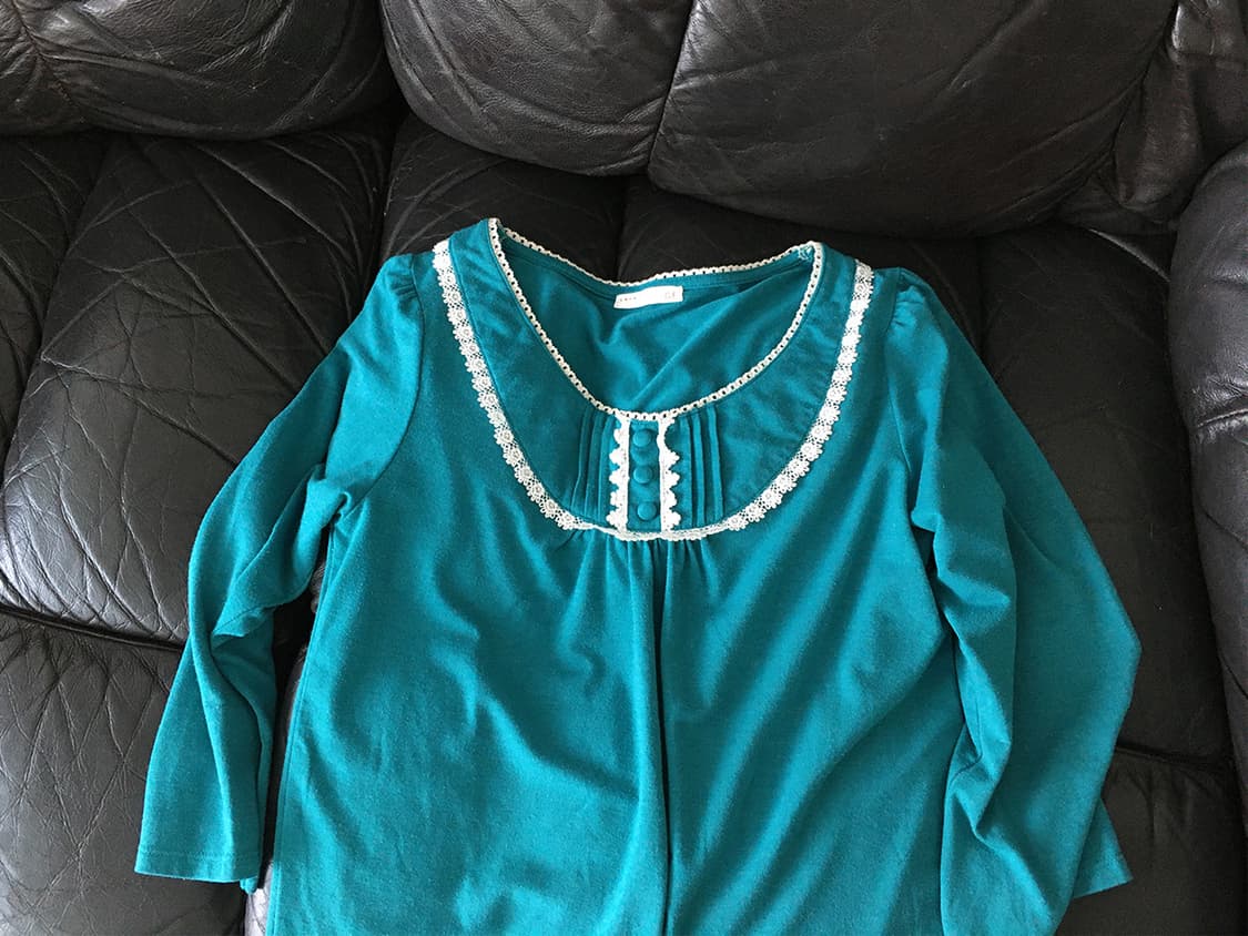 lace collar tee 상품이미지7