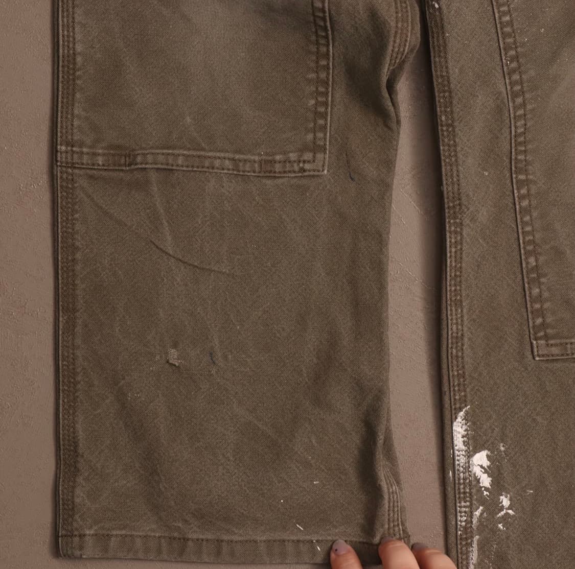 Carhartt double knit work pants khaki 상품이미지6