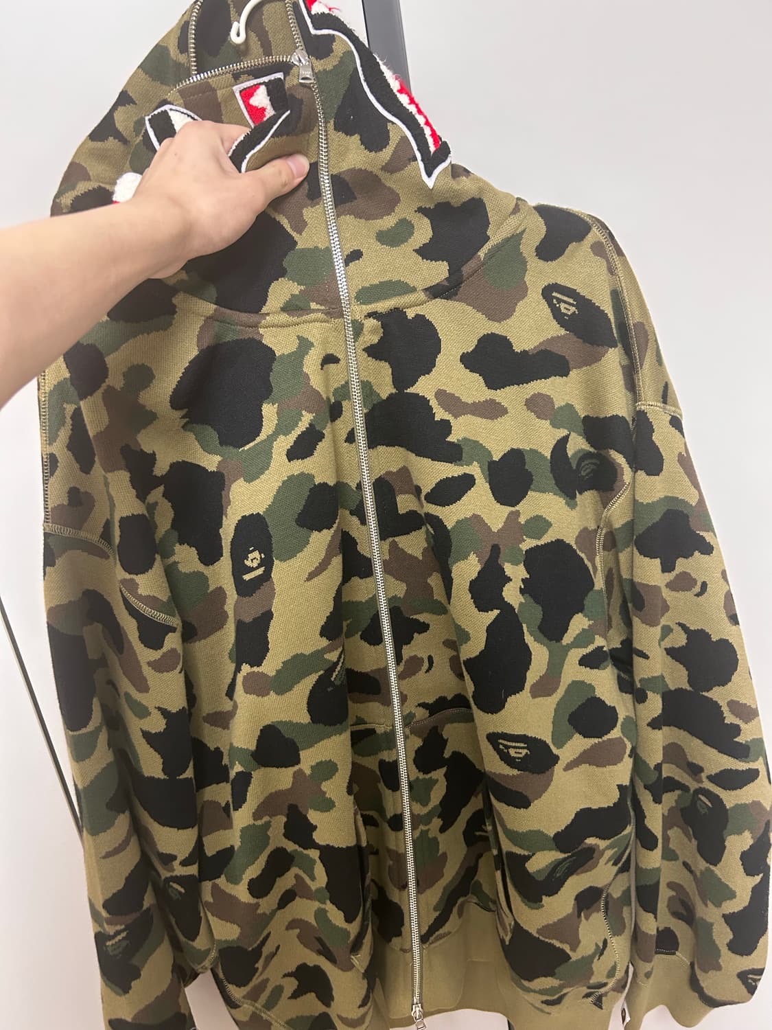 베이프 녹계후드 xl(새상품급) 상품이미지2