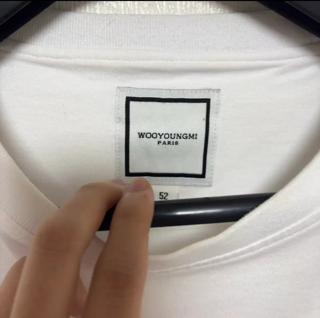 [52] 우영미 백로고 플라워 반팔 상품이미지3