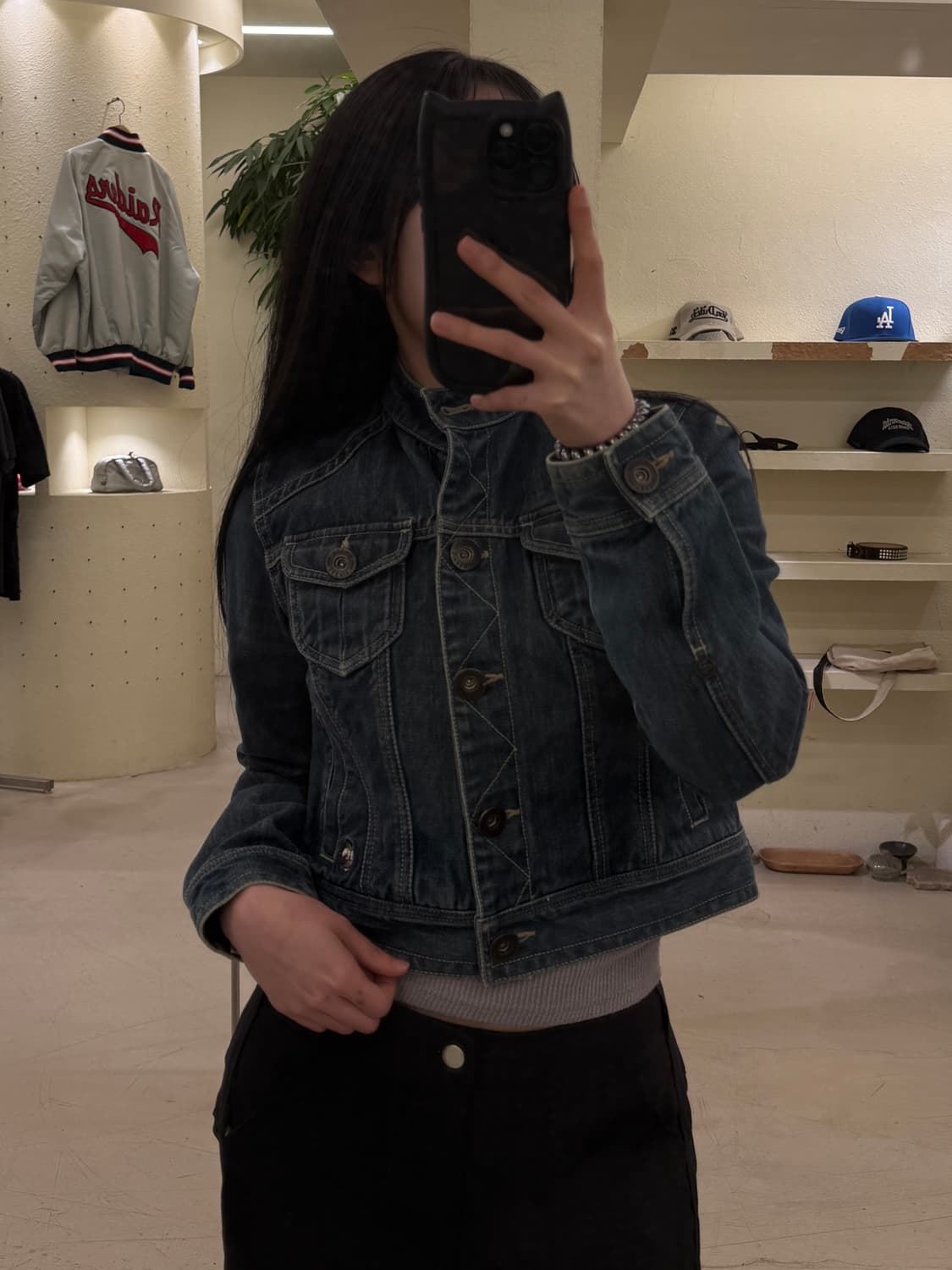  티니 위니 y2k 데님 자켓  U19 상품이미지1