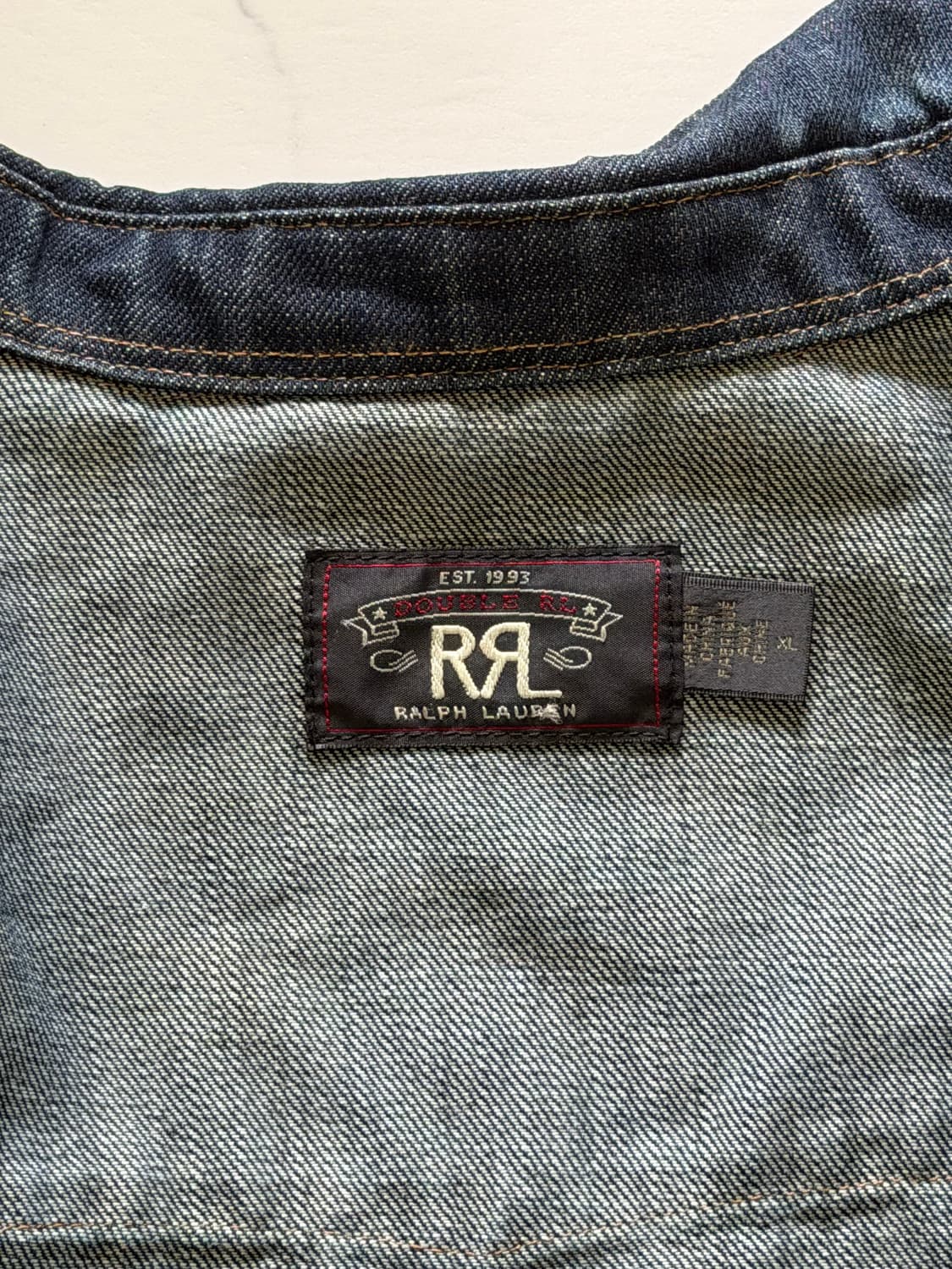 RRL 더블알엘 웨스턴 데님셔츠 상품이미지3